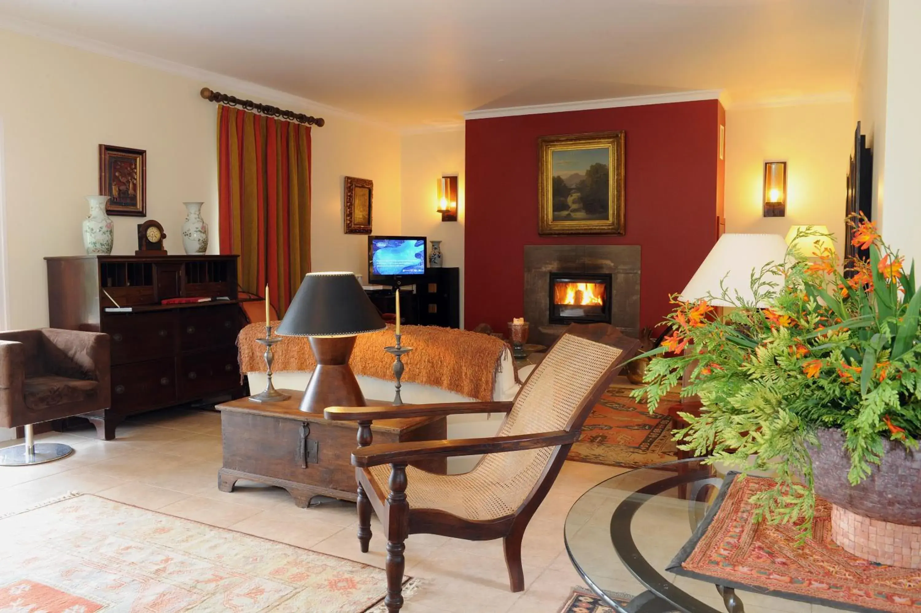 Living room in Quinta Da Cova Do Milho Living room in Quinta Da Cova Do Milho