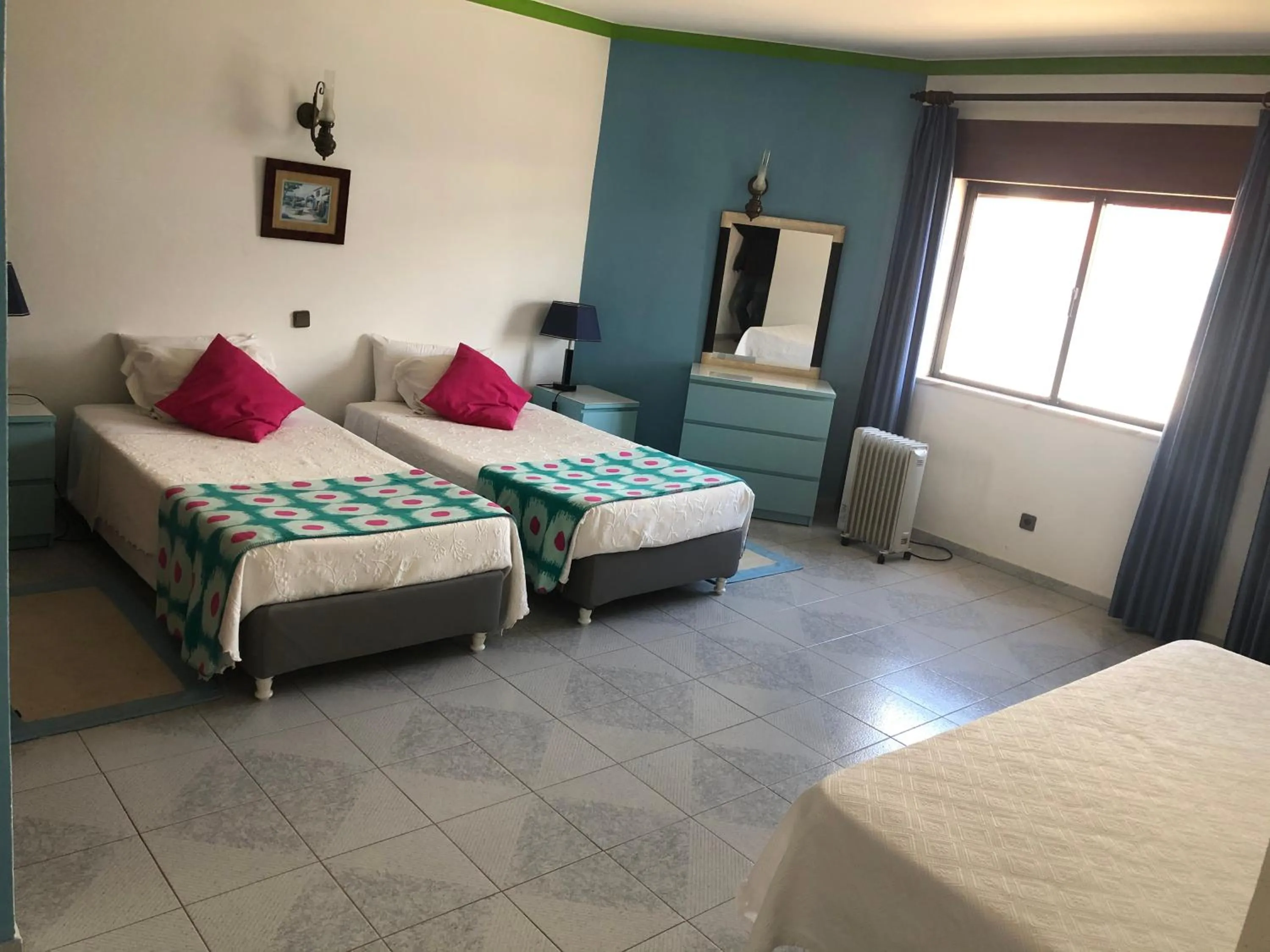 Bed in Apartamentos e Quartos Atalaia