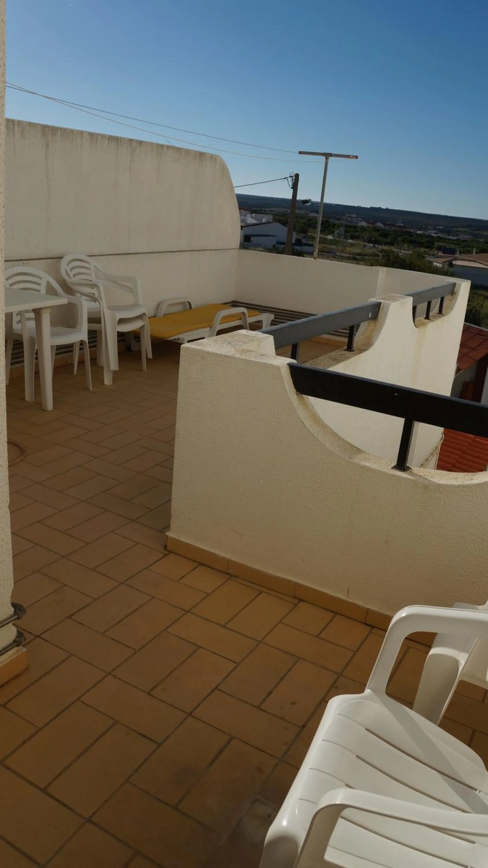 Balcony/Terrace in Apartamentos e Quartos Atalaia