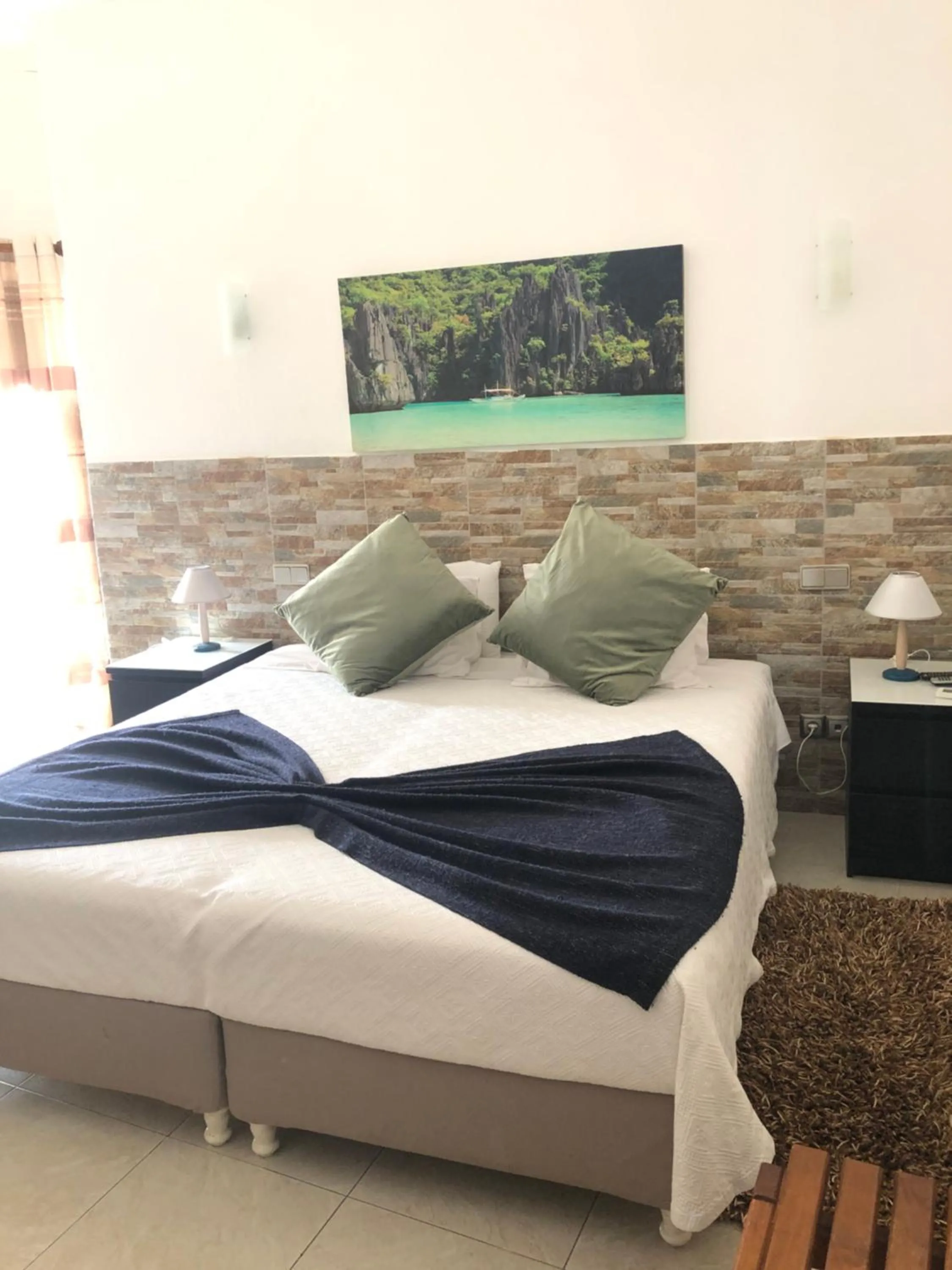 Bedroom, Bed in Apartamentos e Quartos Atalaia