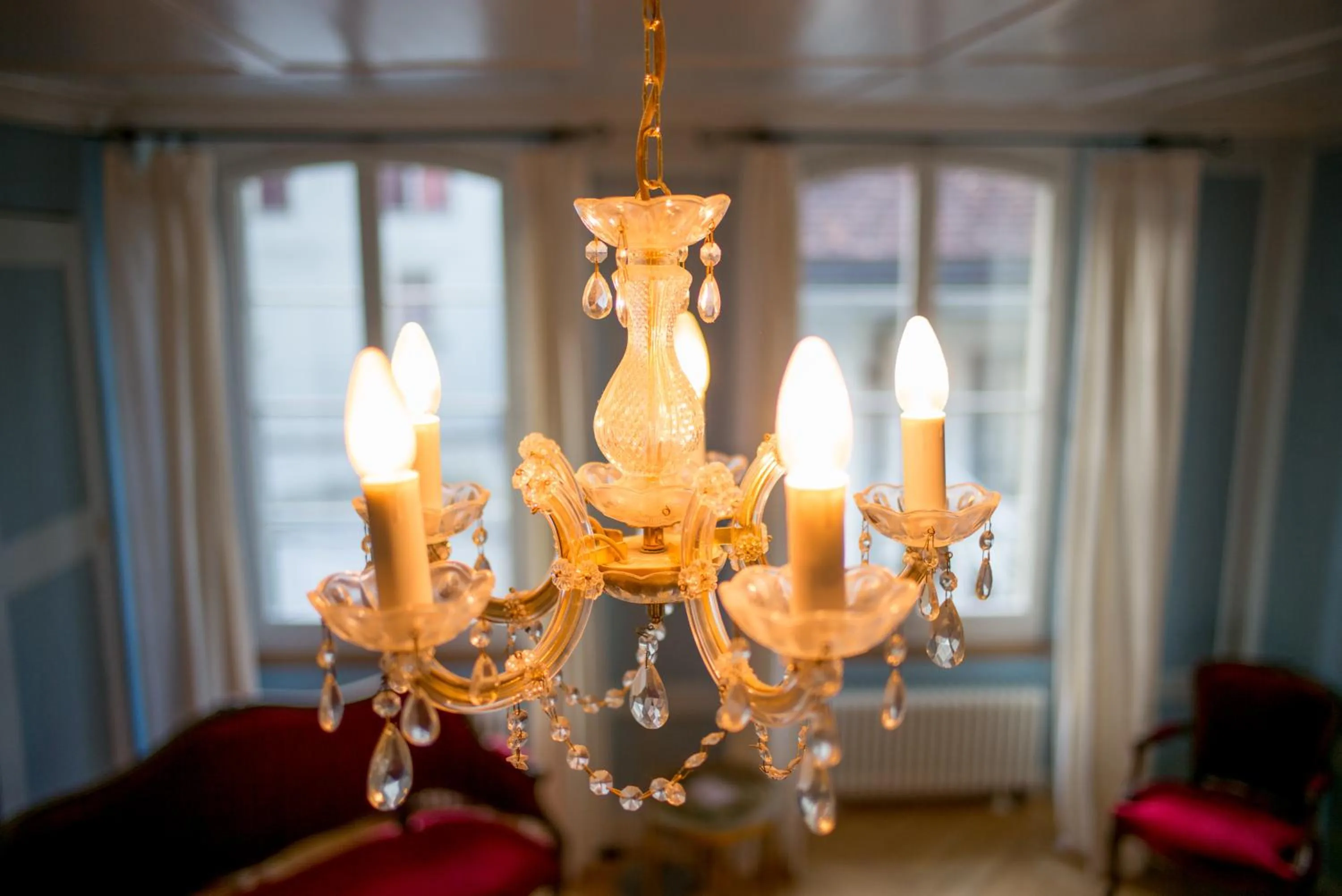 Decorative detail in Hotel Restaurant Schwert Thun