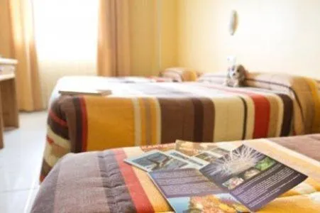 Bed in Hotel Maria Luisa