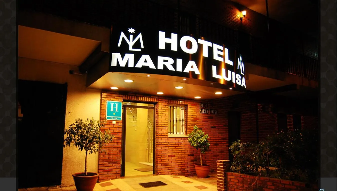 Property logo or sign in Hotel Maria Luisa