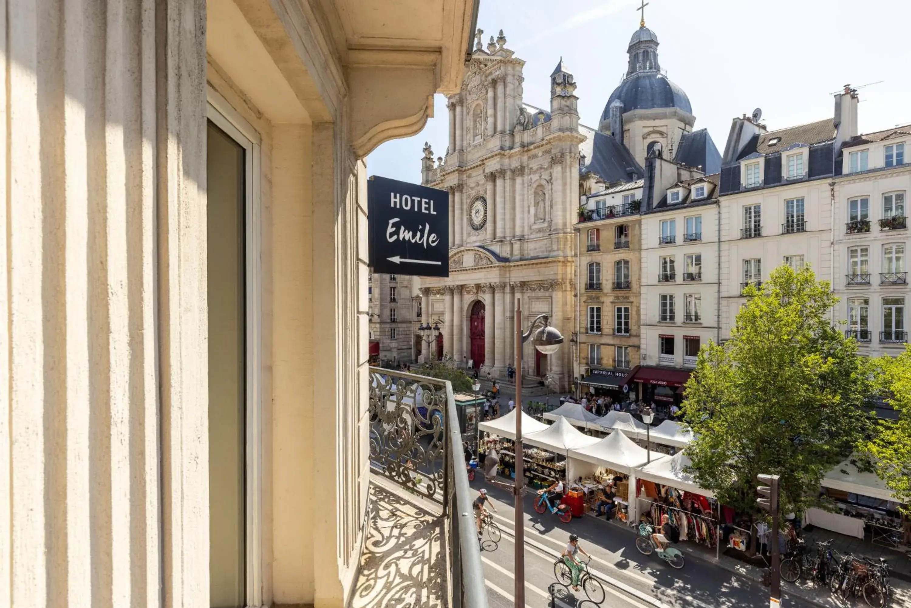 City view in Hôtel Emile Le Marais City view in Hôtel Emile Le Marais