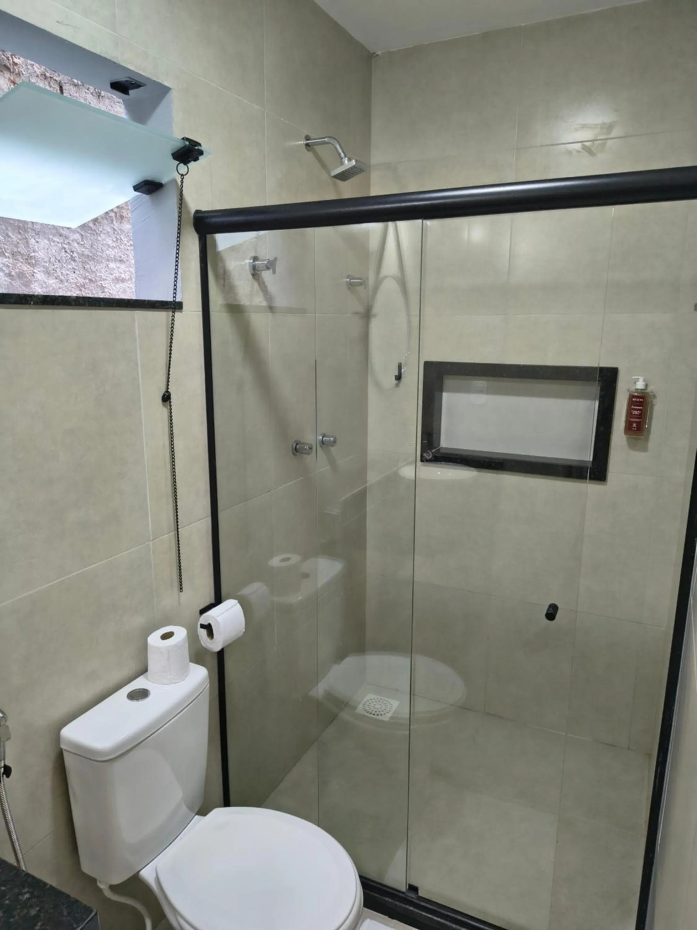 Shower in Pousada New Paradise