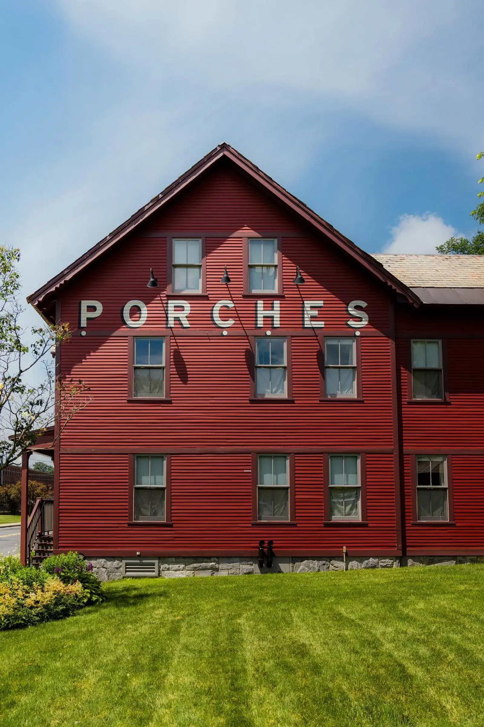 Property building in The Porches Inn at Mass MoCA Property building in The Porches Inn at Mass MoCA