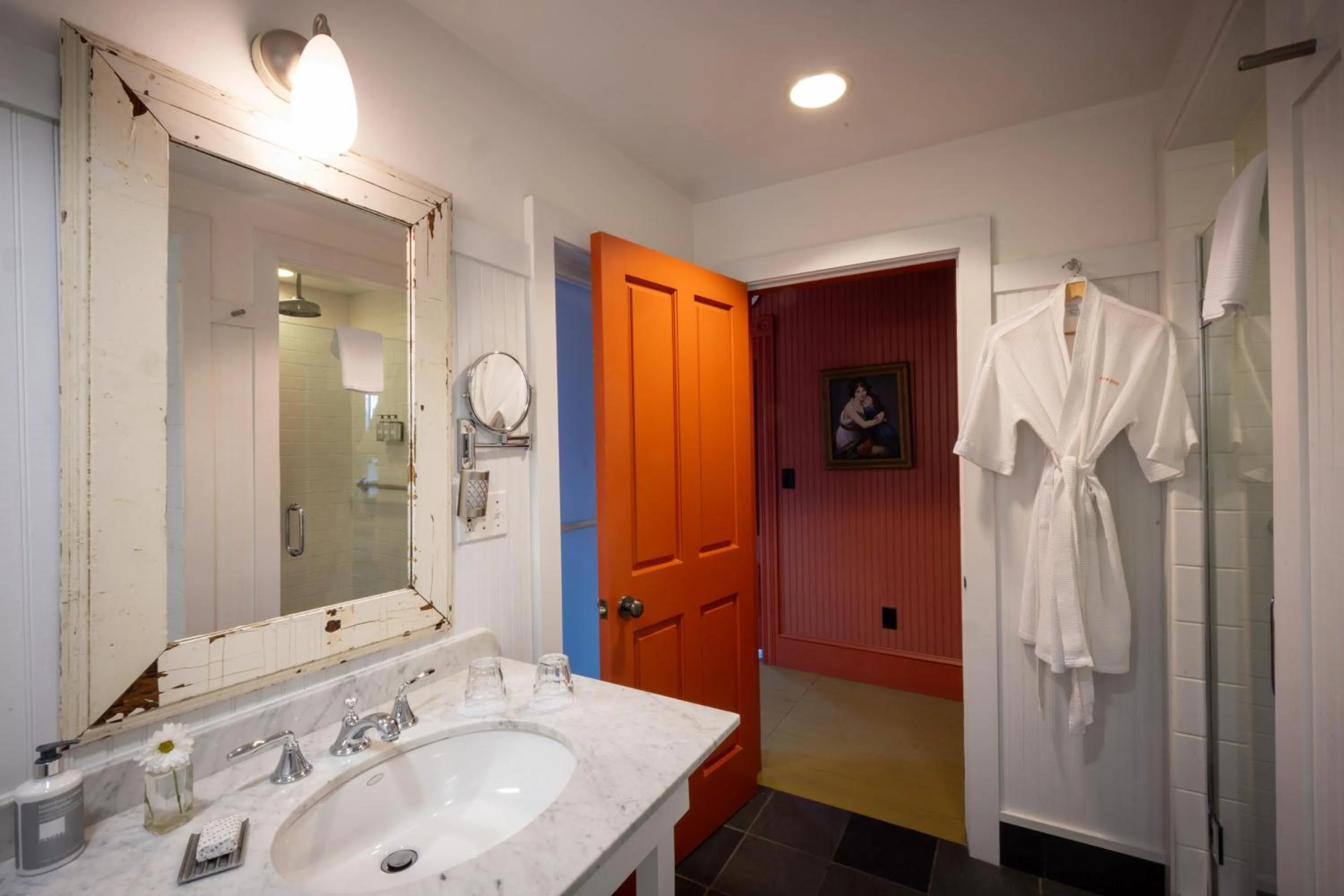 Bathroom in The Porches Inn at Mass MoCA