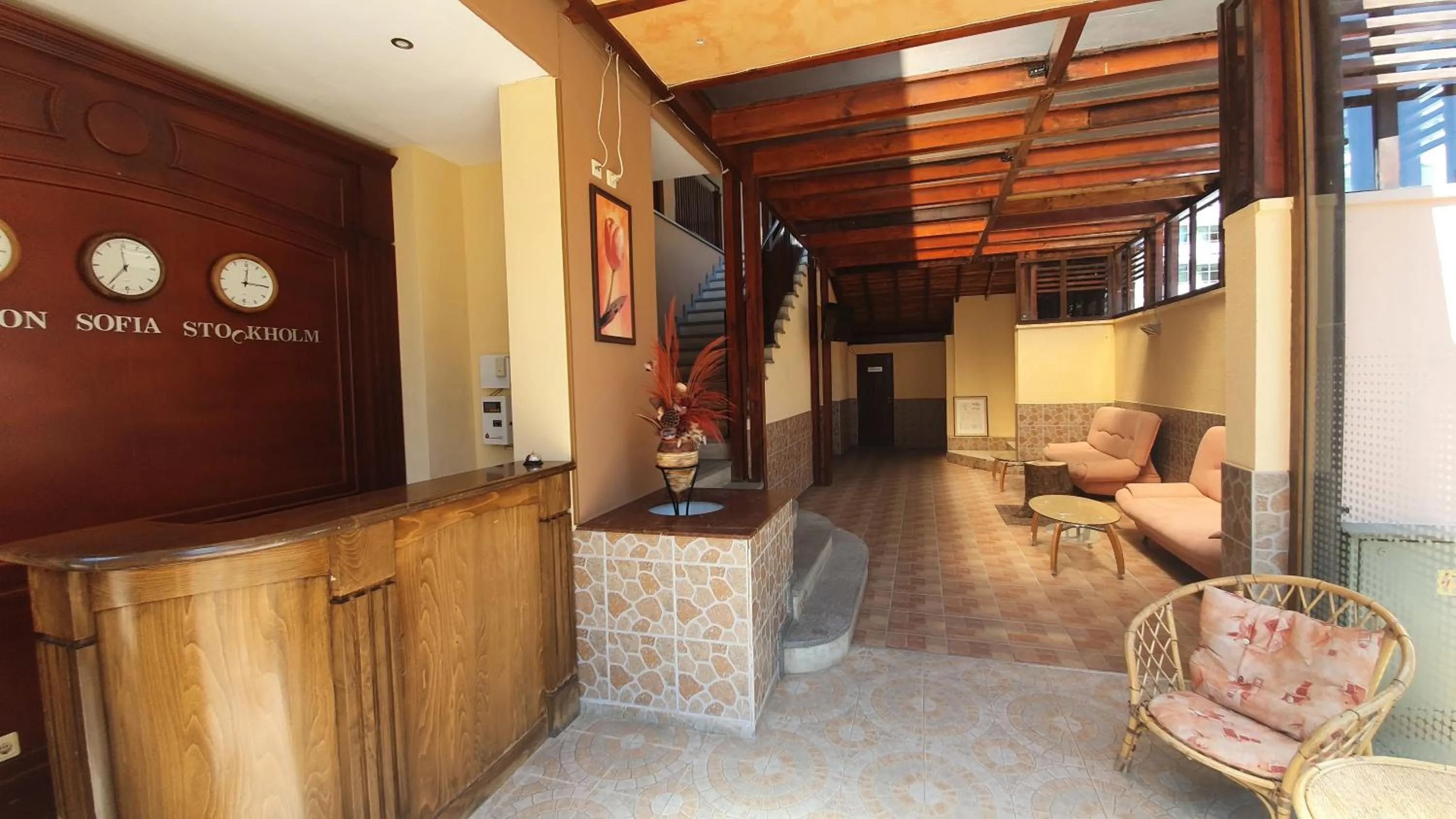 Lobby or reception in Hotel Villa Bora