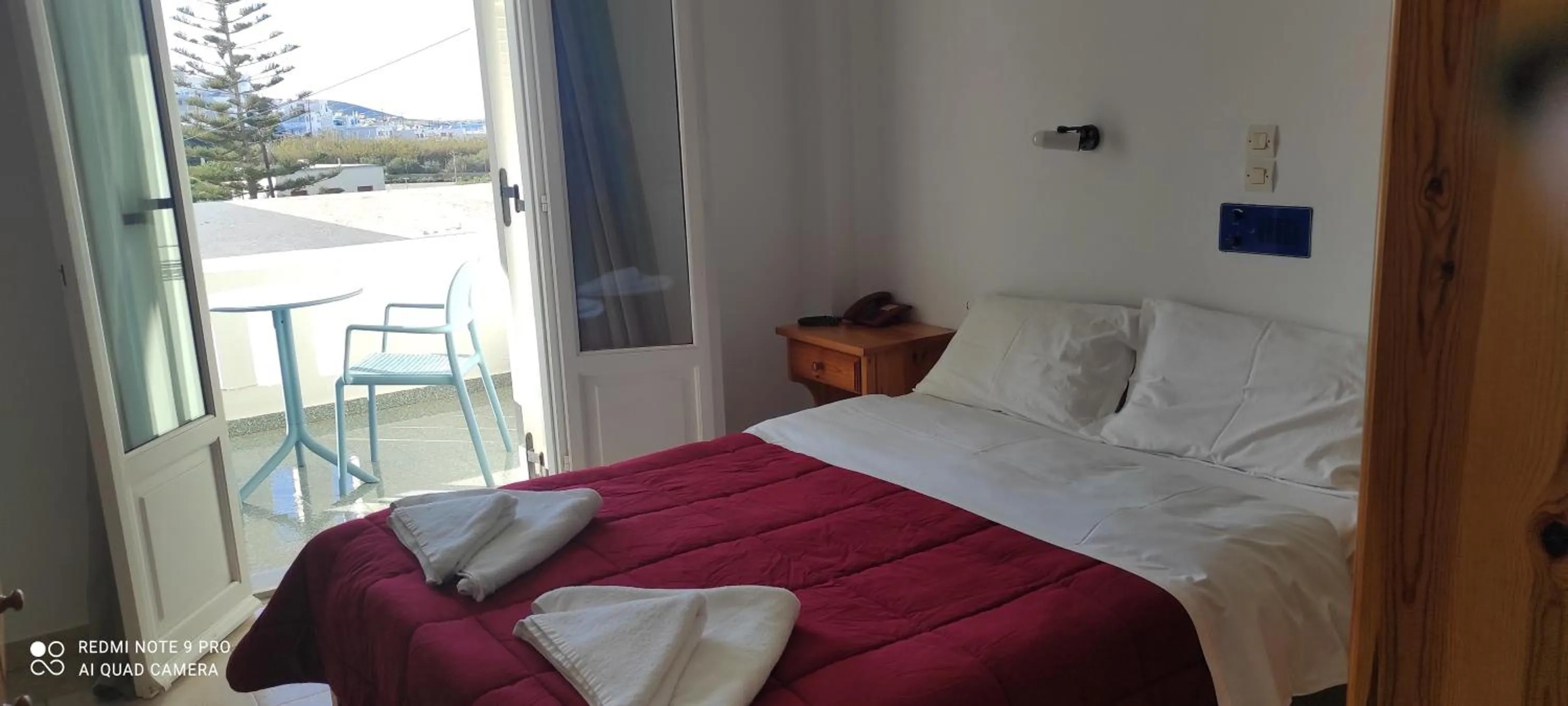 Bed in Loukia Apartments & Studios