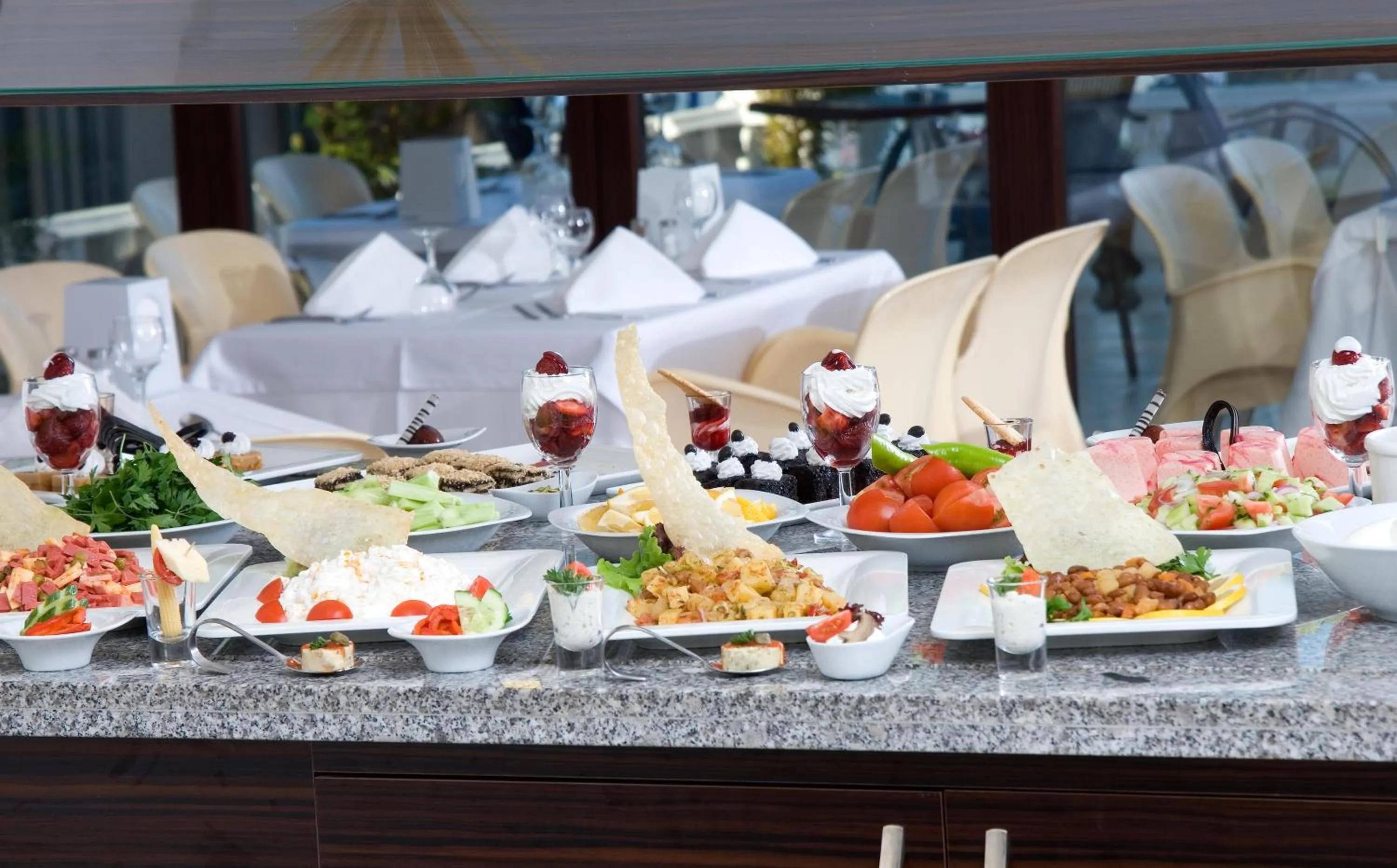 Food close-up in B&B Yuzbasi Beach