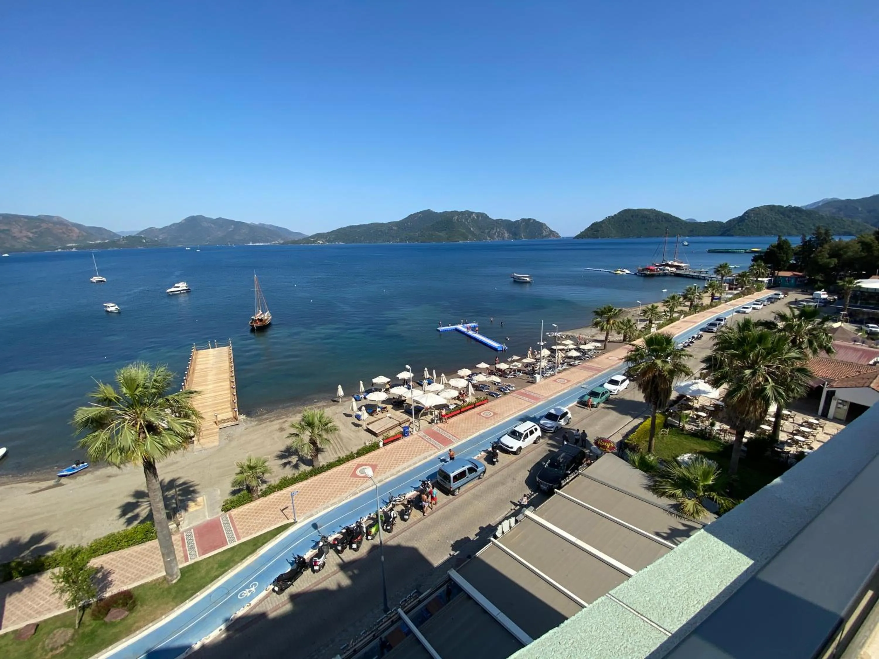 Sea view in B&B Yuzbasi Beach