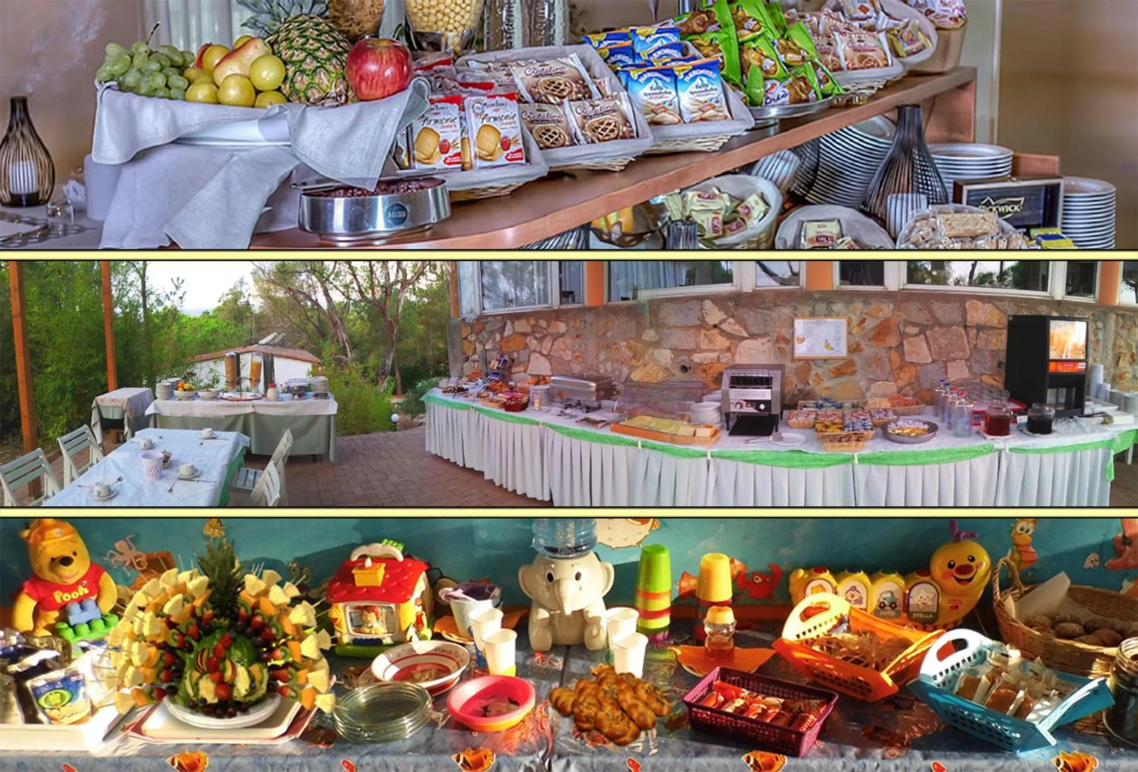 Restaurant/places to eat in Hotel Capo Sud