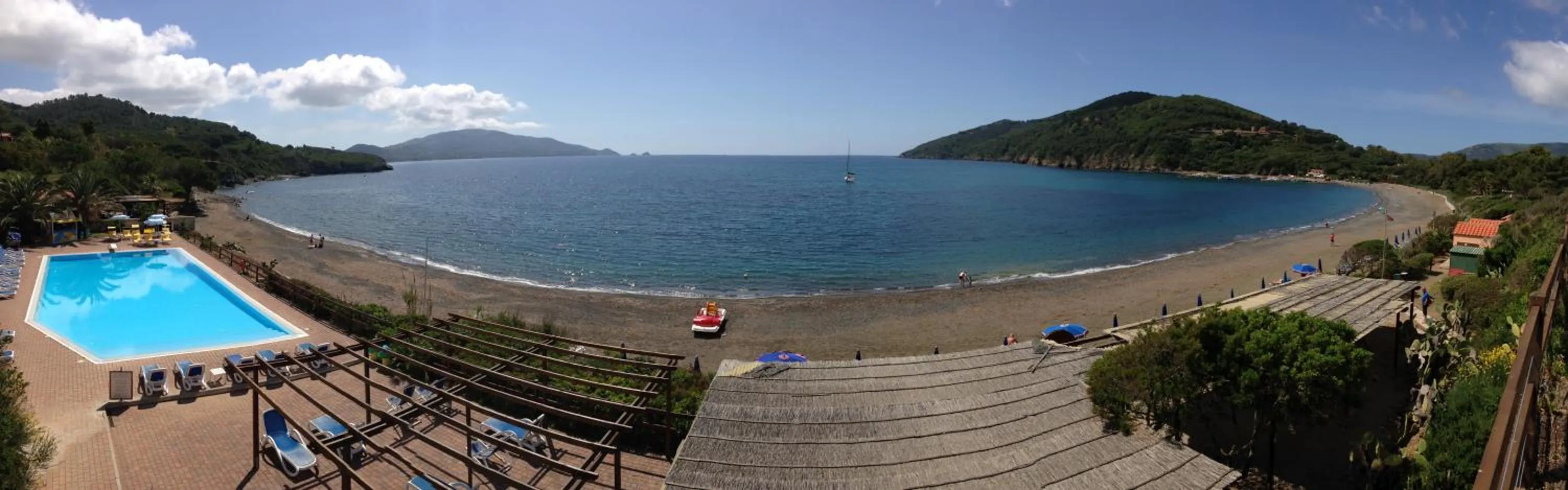 Natural landscape in Hotel Capo Sud