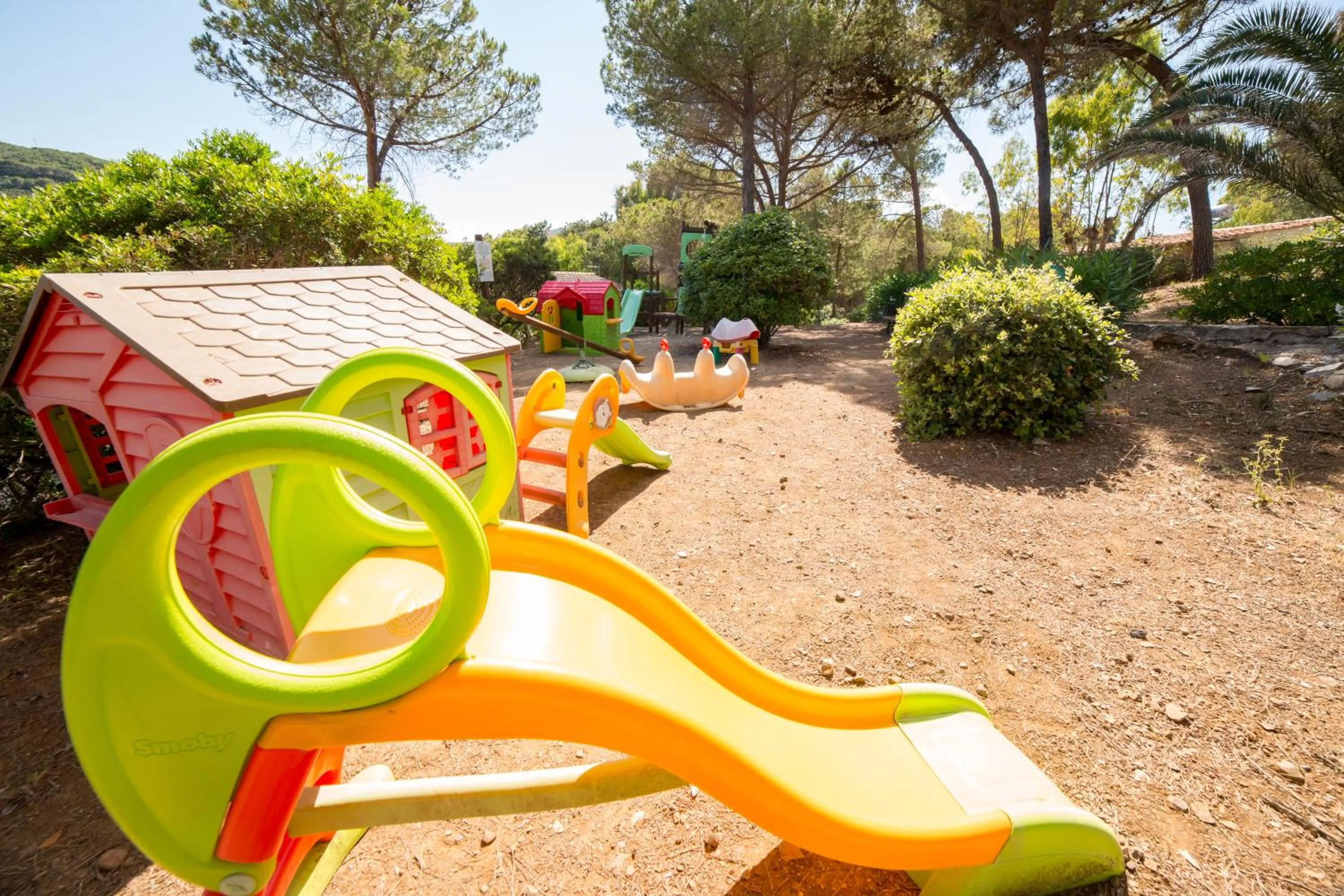 Children play ground in Hotel Capo Sud