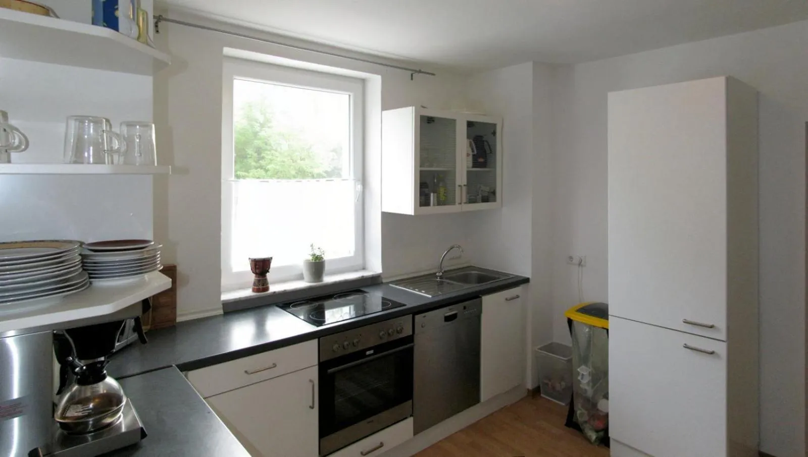 Kitchen or kitchenette in Gästehaus Perrin
