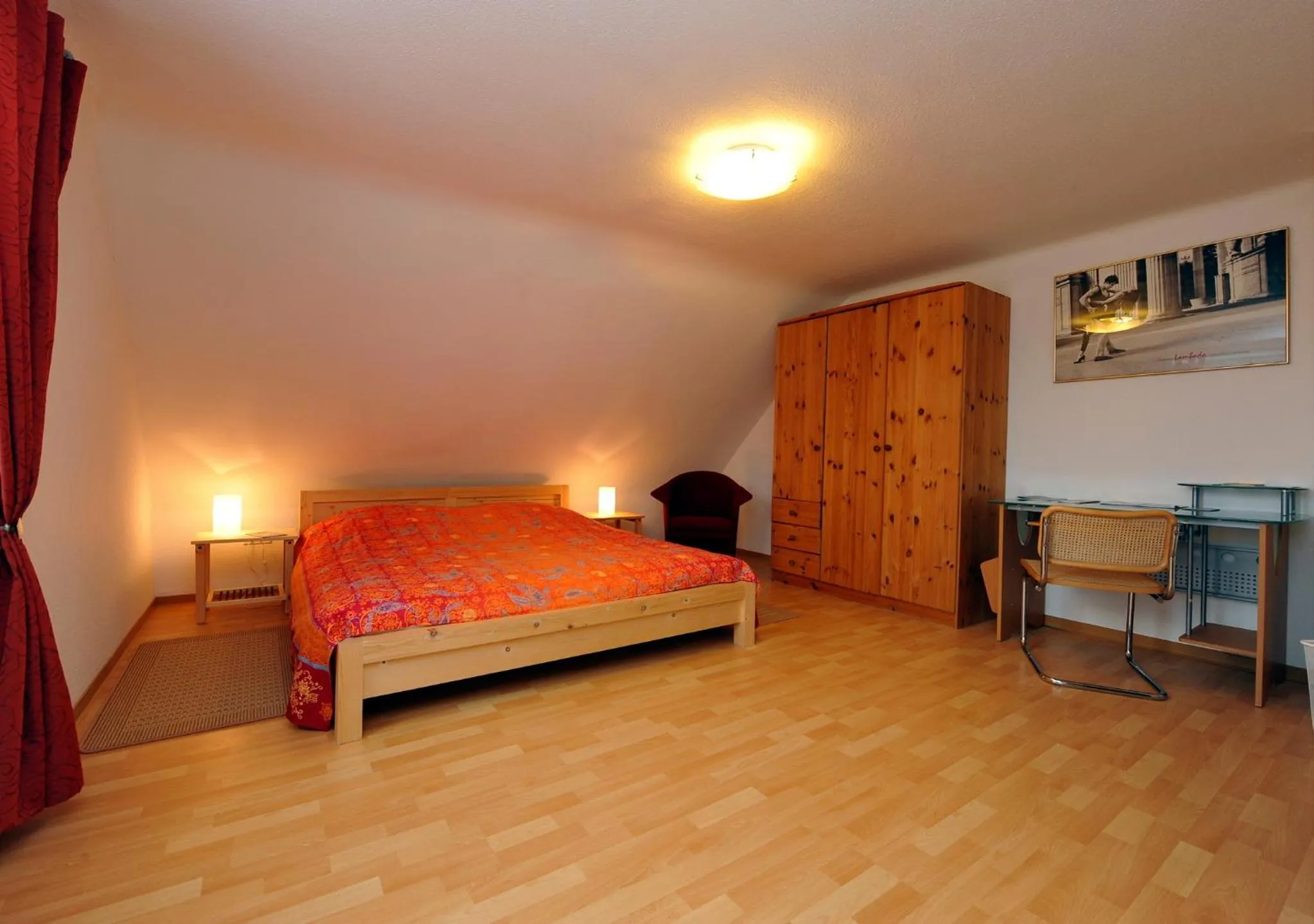 Bedroom, Bed in Gästehaus Perrin