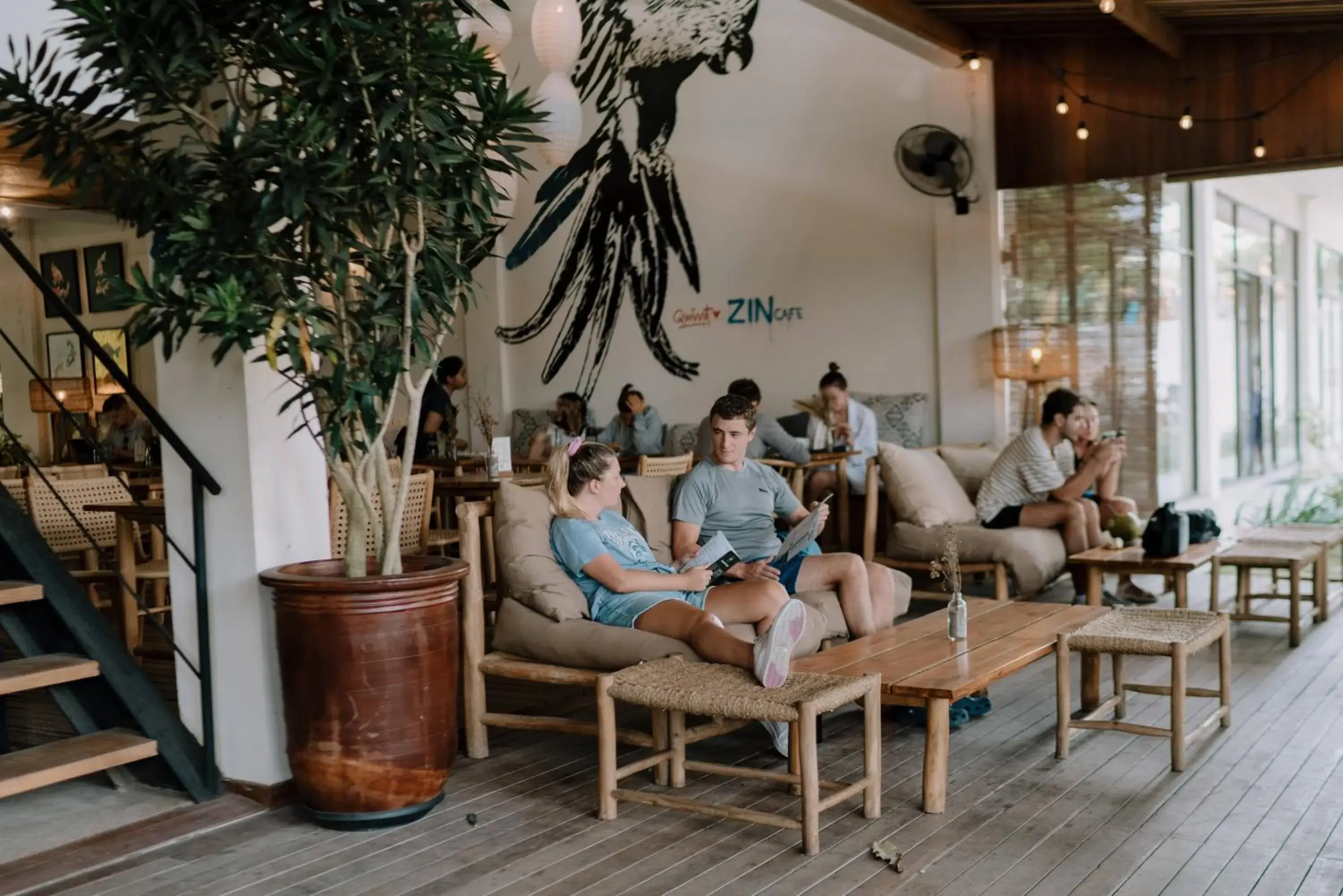 Restaurant/places to eat in ZIN Canggu Resort & Villas Restaurant/places to eat in ZIN Canggu Resort & Villas