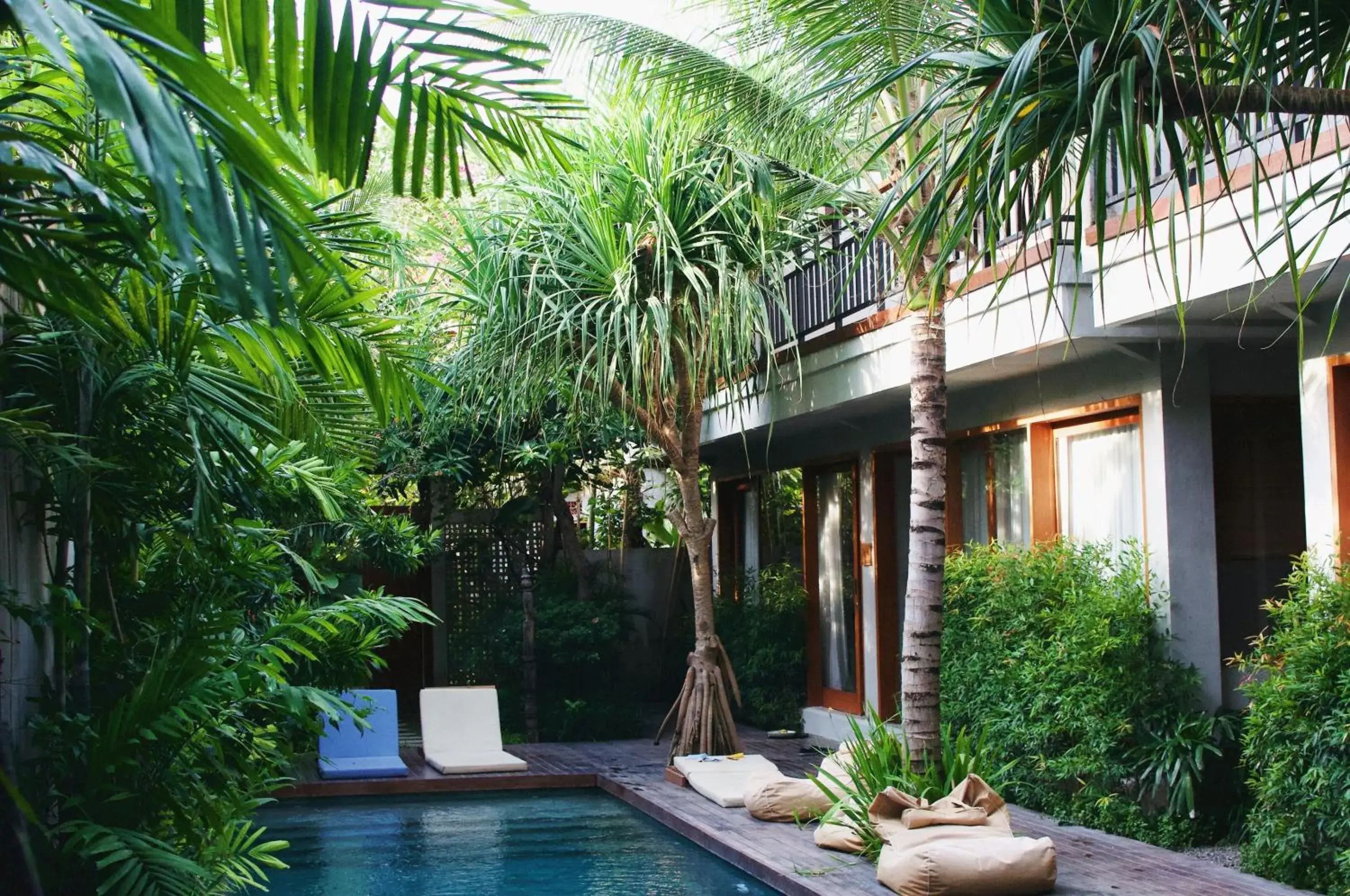 Swimming pool in ZIN Canggu Resort & Villas Swimming pool in ZIN Canggu Resort & Villas