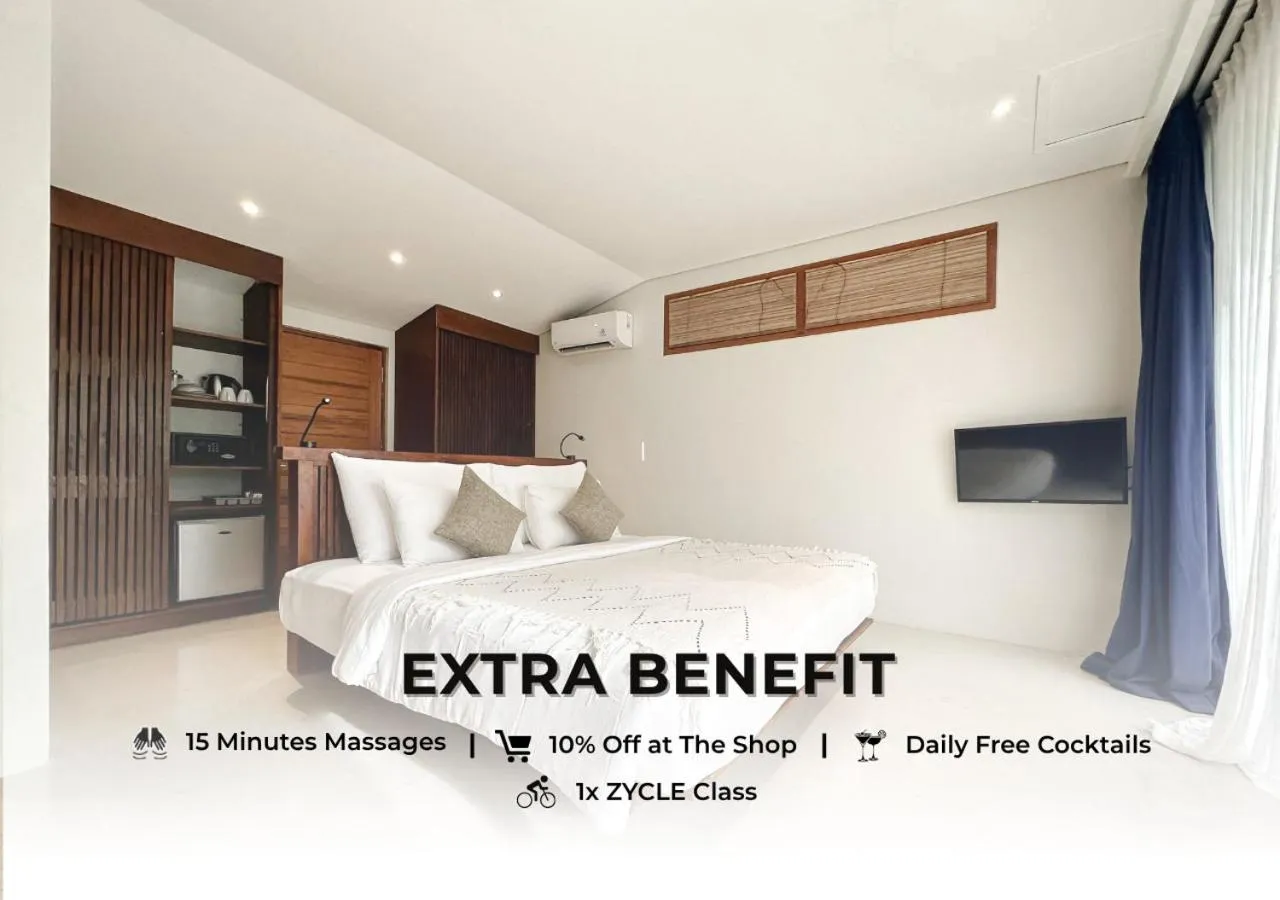 Bed in ZIN Canggu Resort & Villas