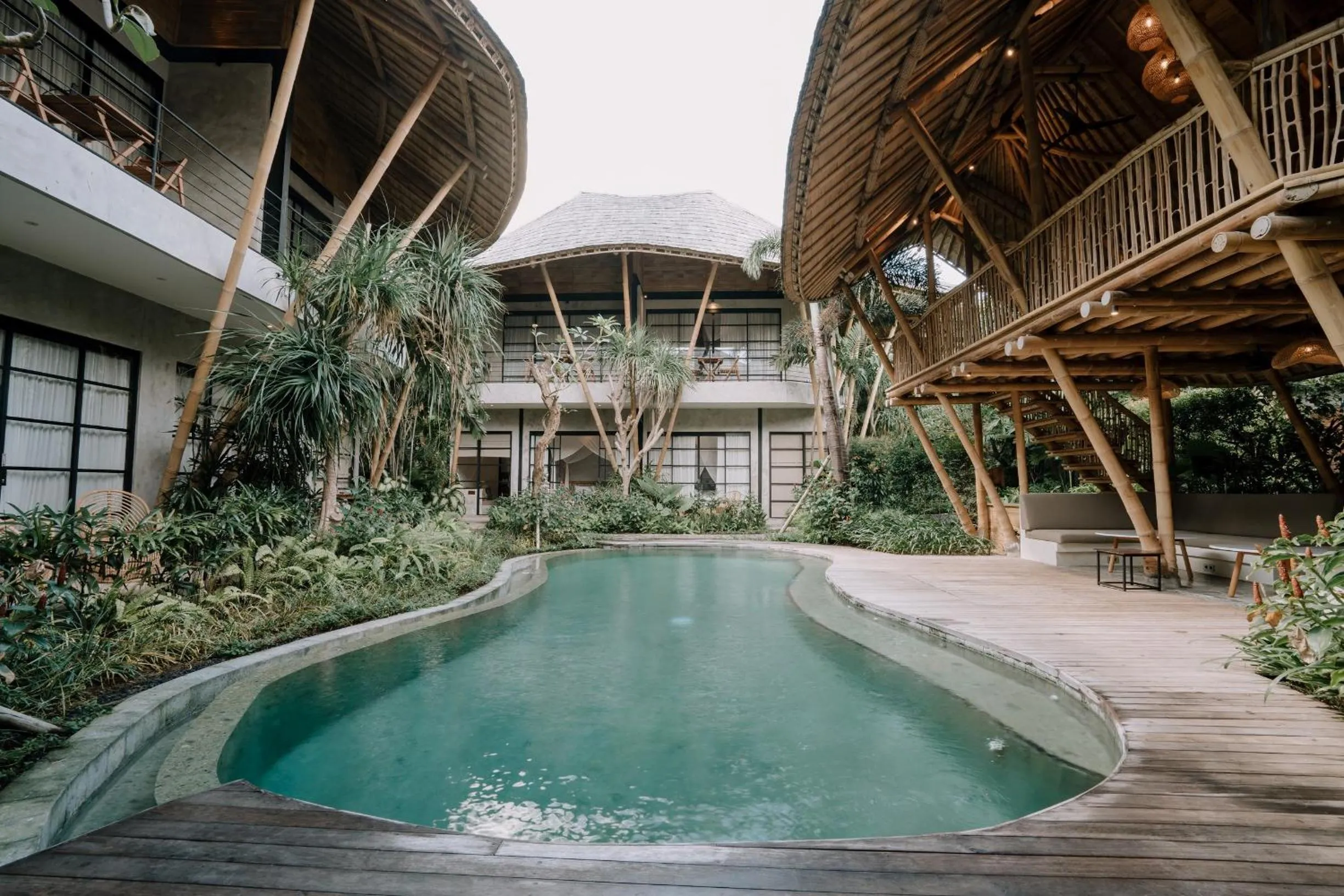 Pool view in ZIN Canggu Resort & Villas