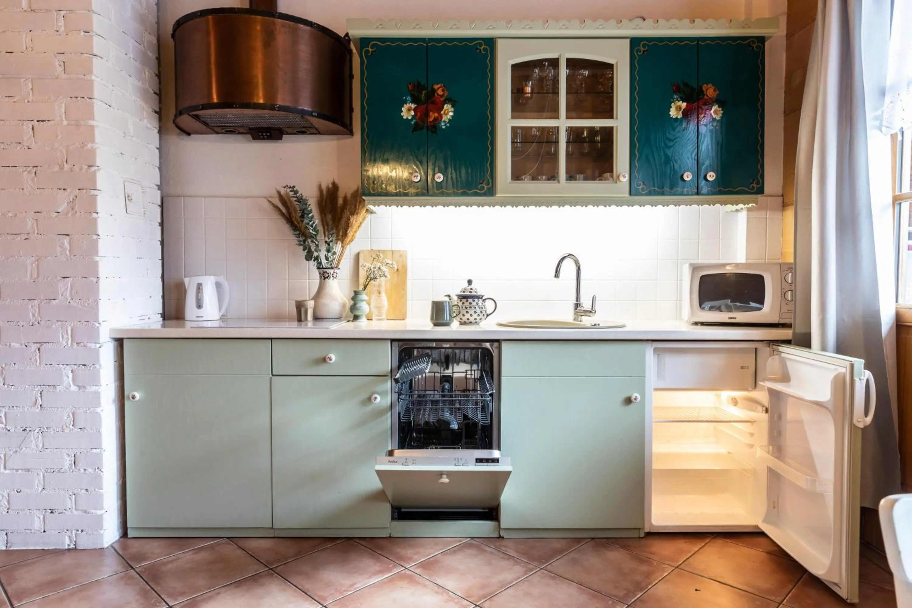 Kitchen or kitchenette in Apartamenty Panorama