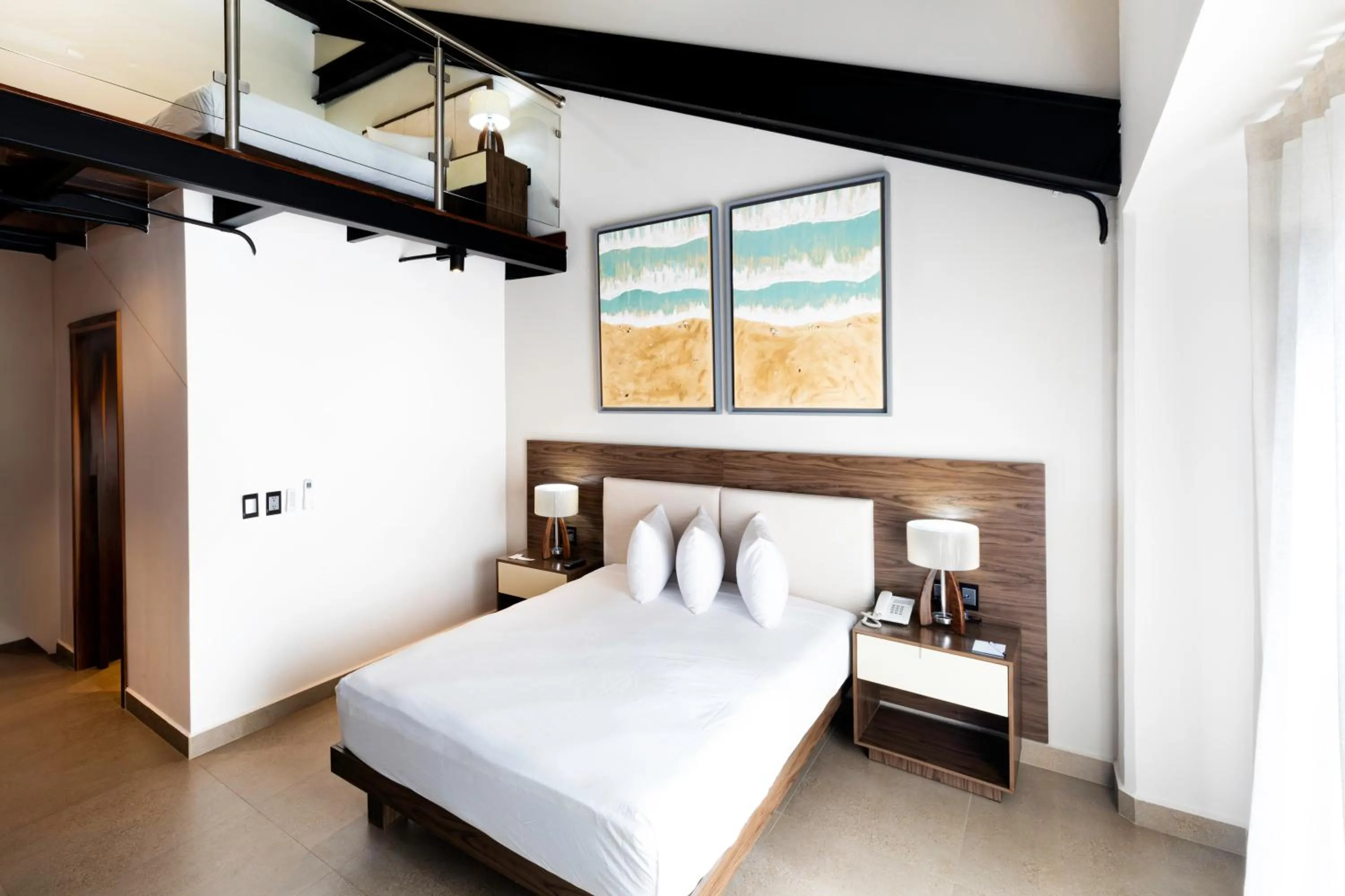 Photo of the whole room, Bed in Loft Hotel Malecón Vallarta