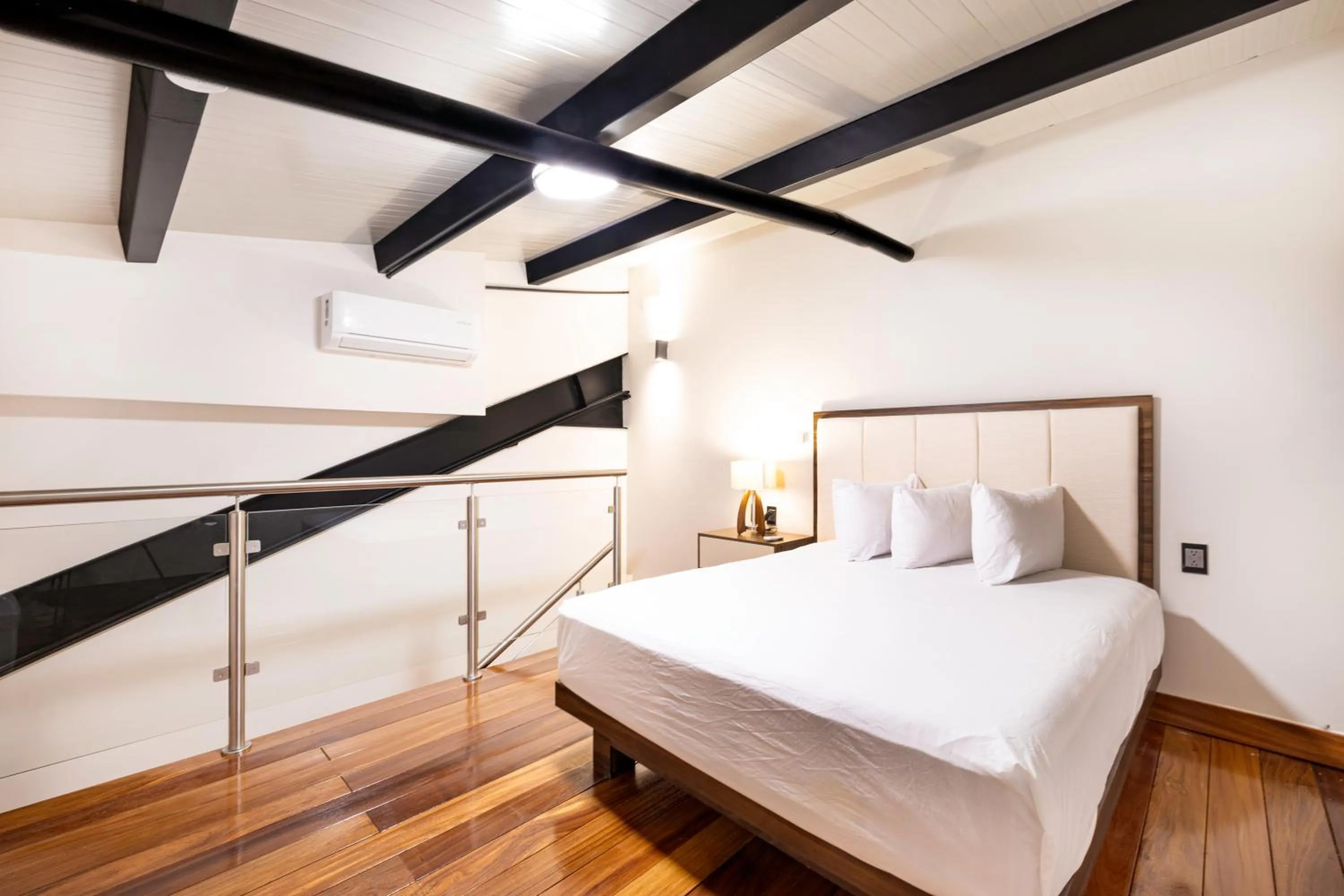 Bedroom, Bed in Loft Hotel Malecón Vallarta