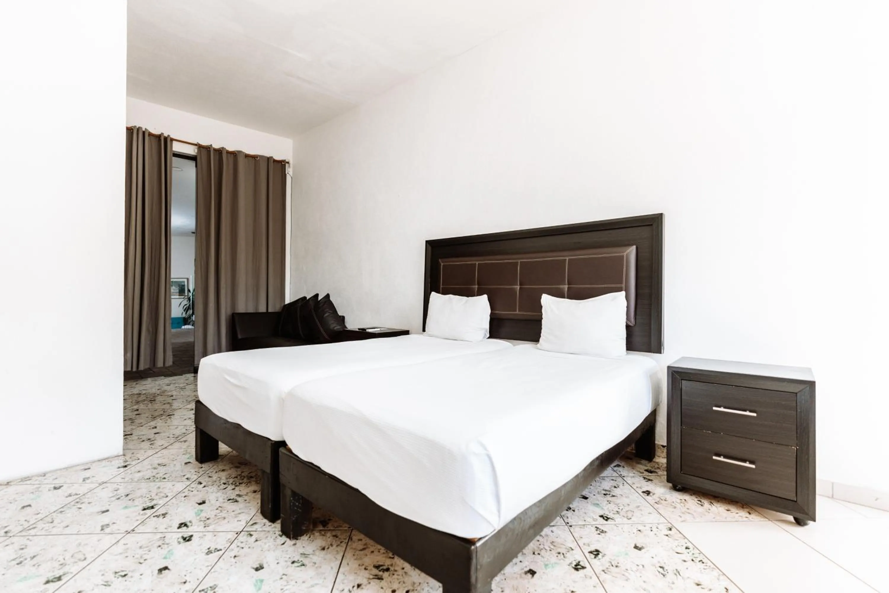 Bed in Loft Hotel Malecón Vallarta