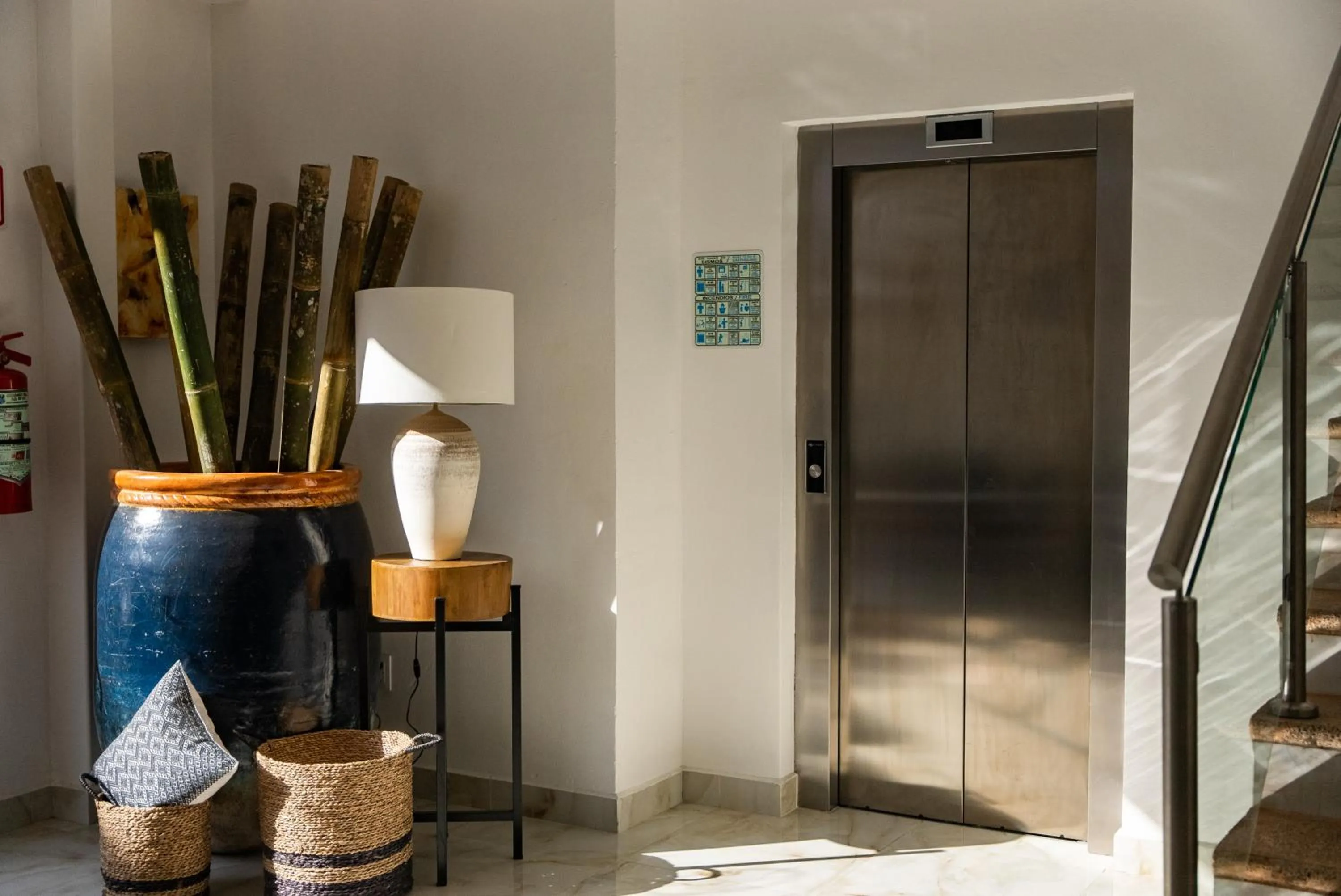 elevator in Loft Hotel Malecón Vallarta