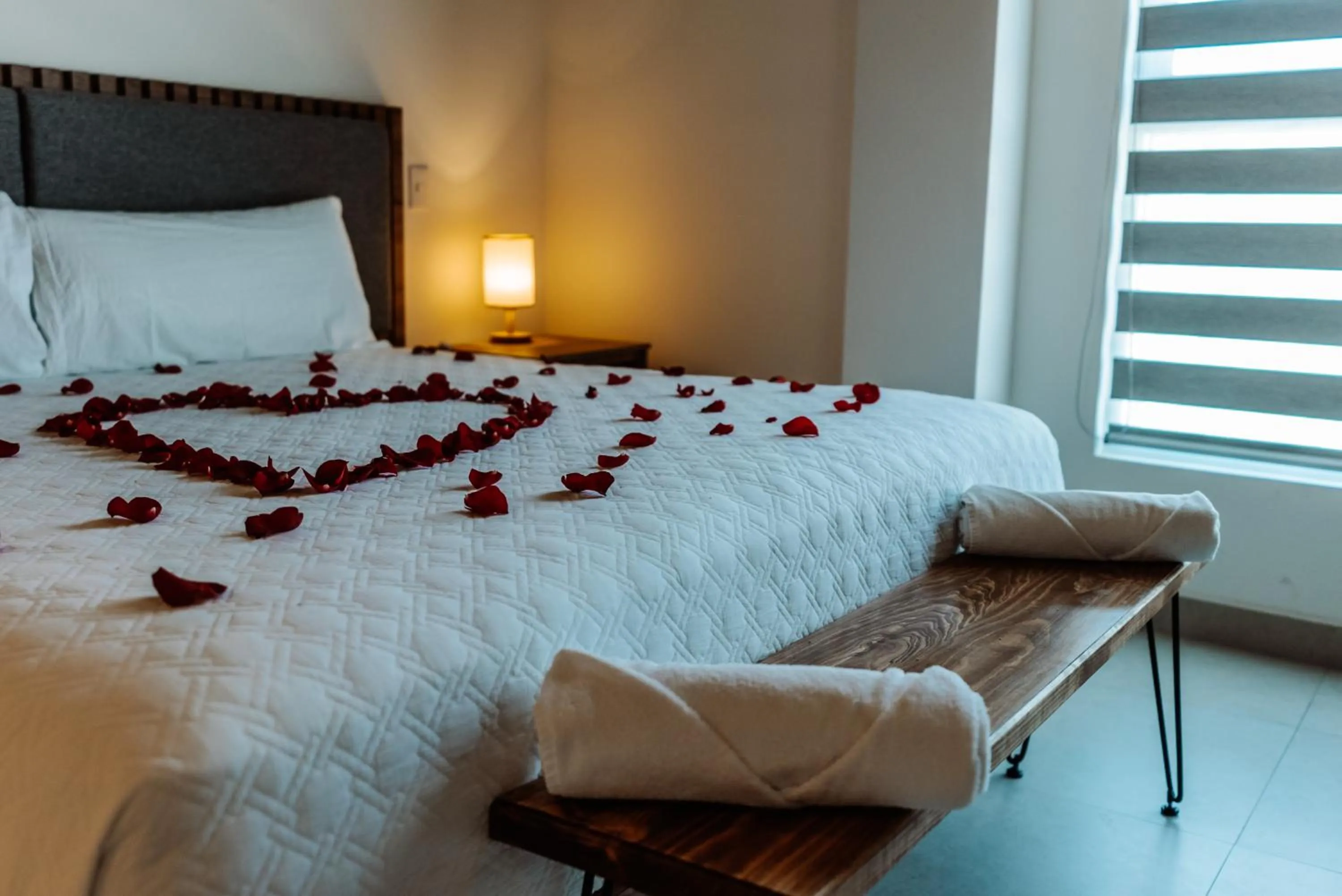Bed in Loft Hotel Malecón Vallarta