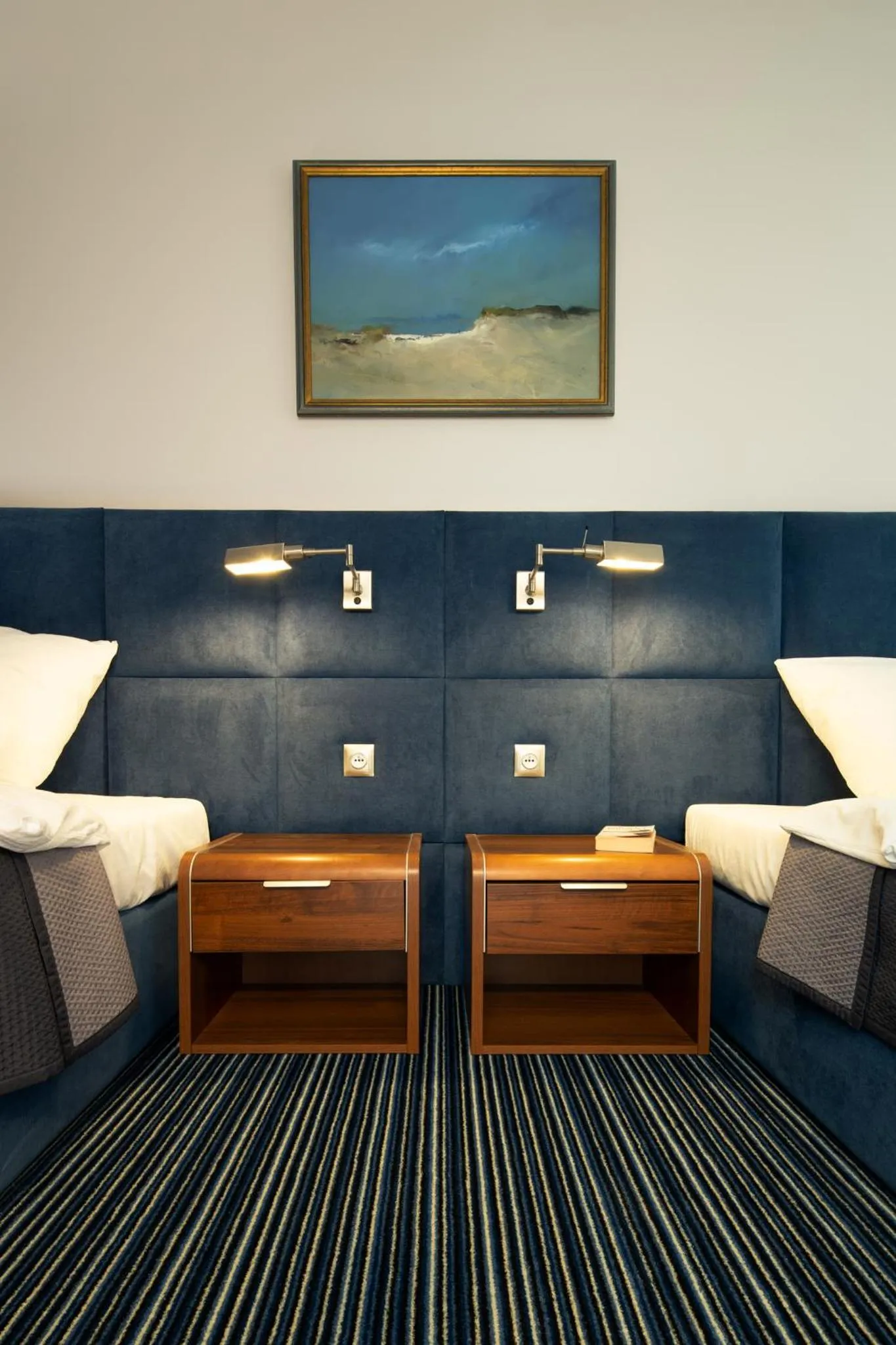 Bed in Villa Dune