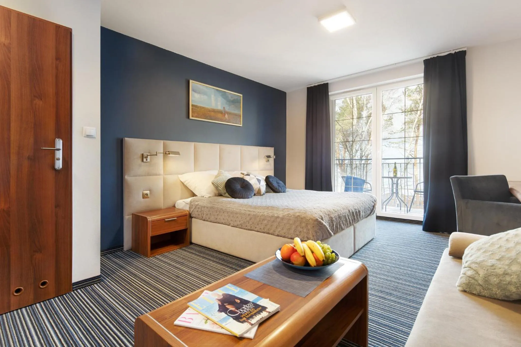 Bed in Villa Dune