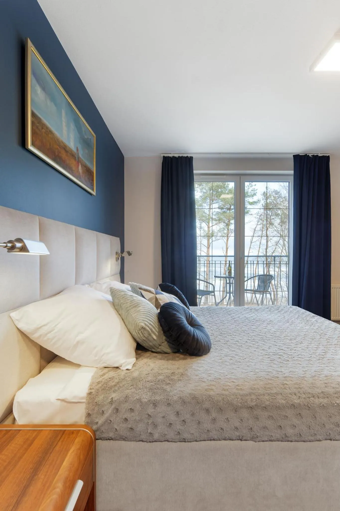 Bed in Villa Dune