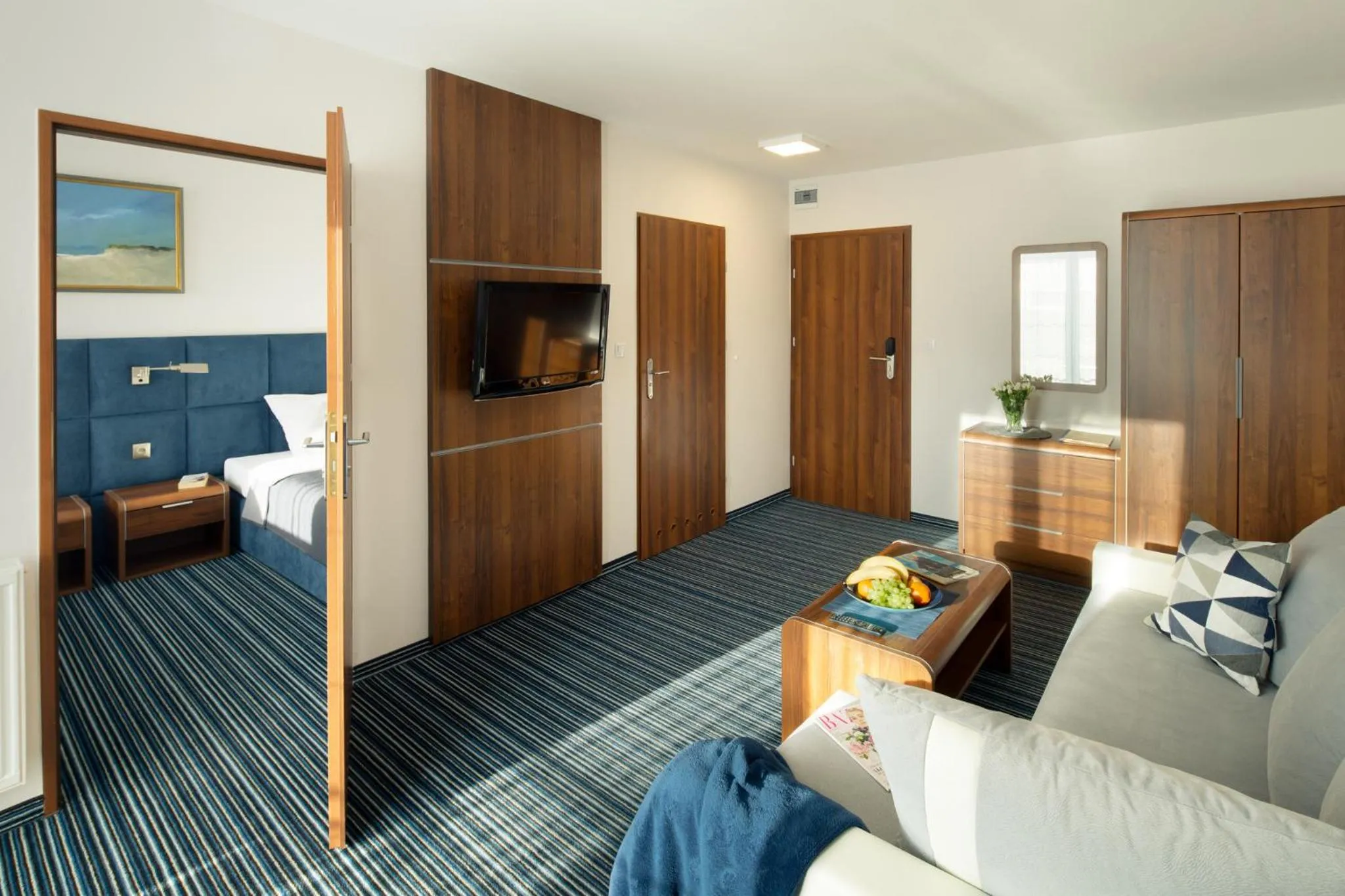 Bed in Villa Dune