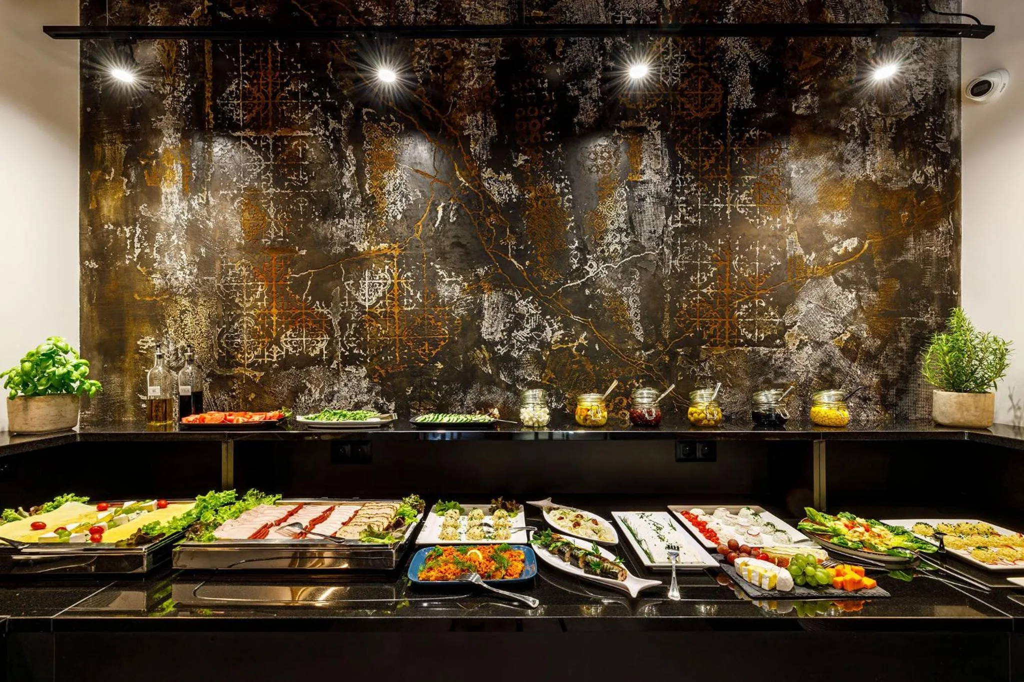 Food in Villa Dune