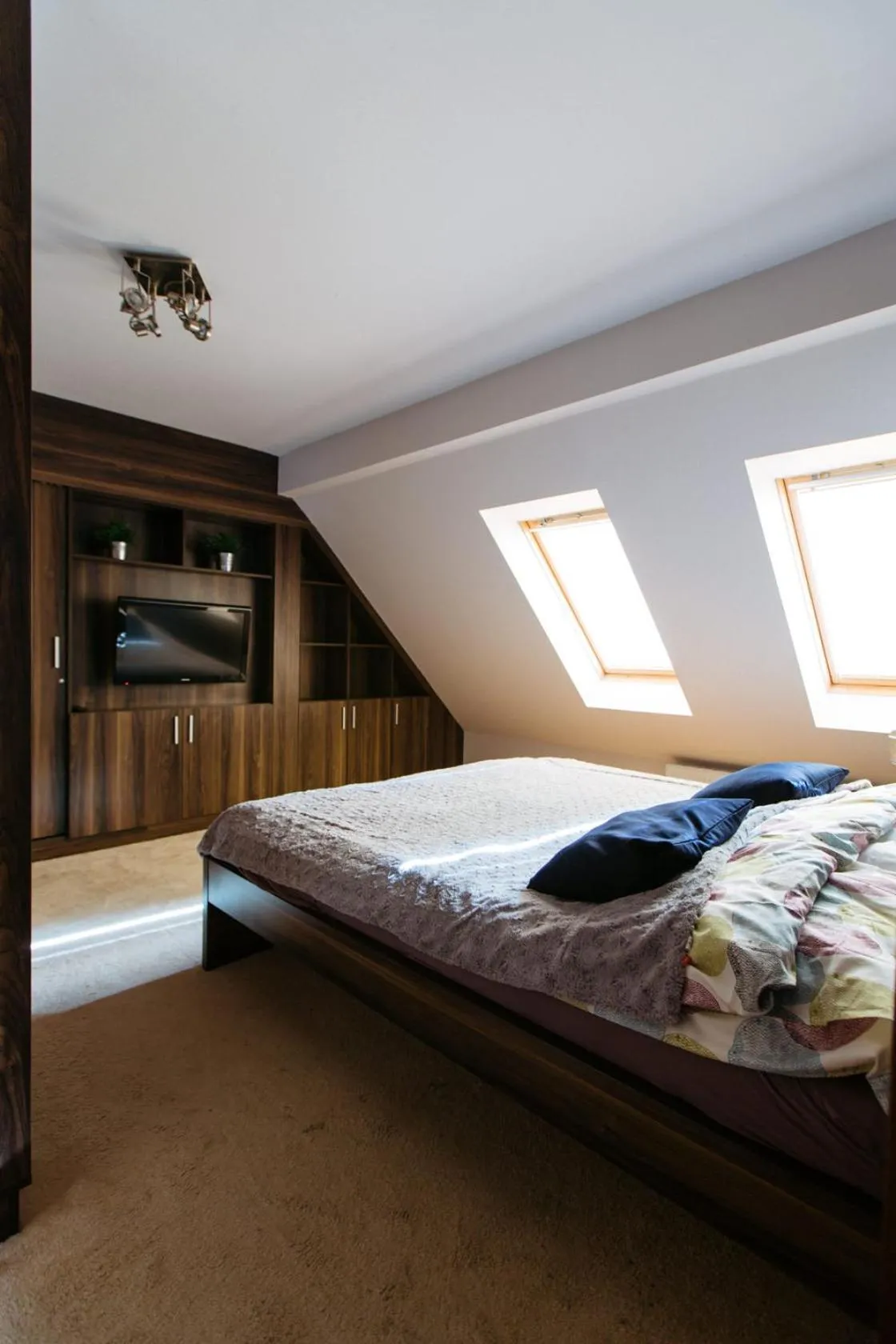 Bed in Villa Dune