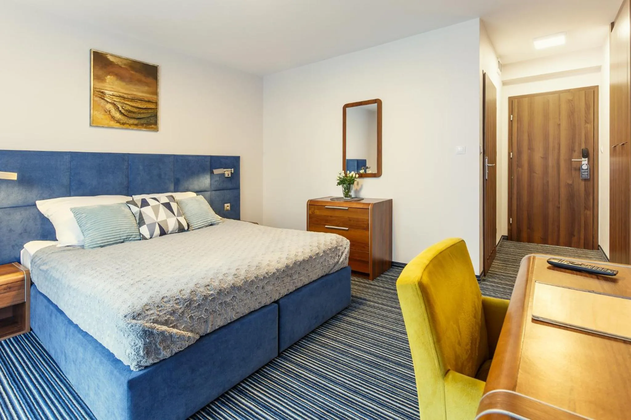 Bed in Villa Dune