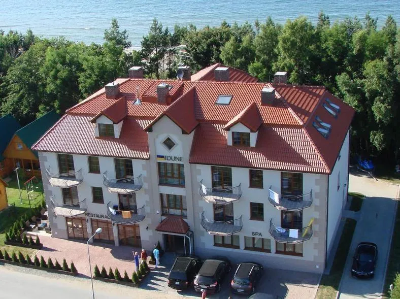 Bird's eye view in Villa Dune