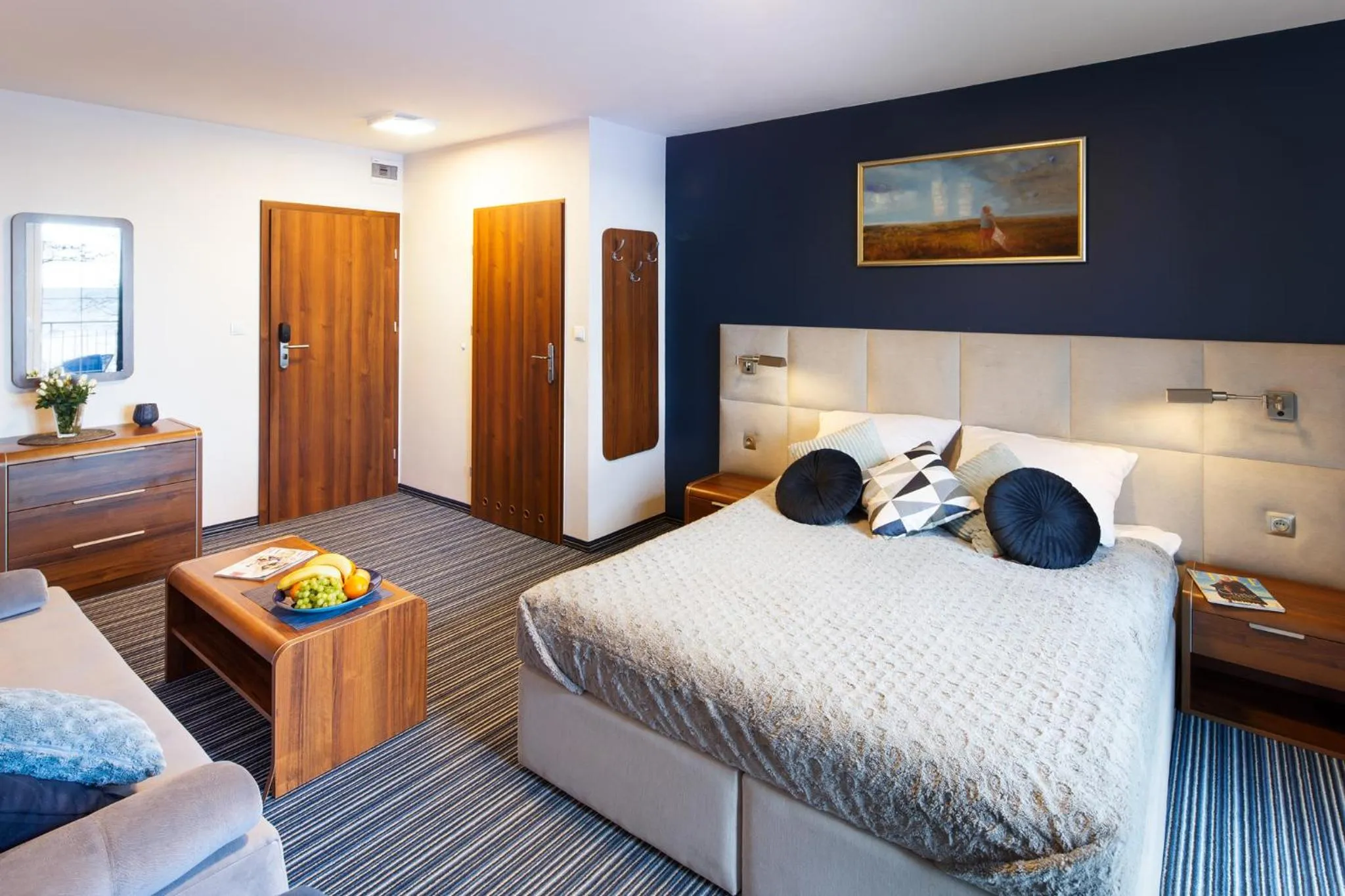 Bed in Villa Dune