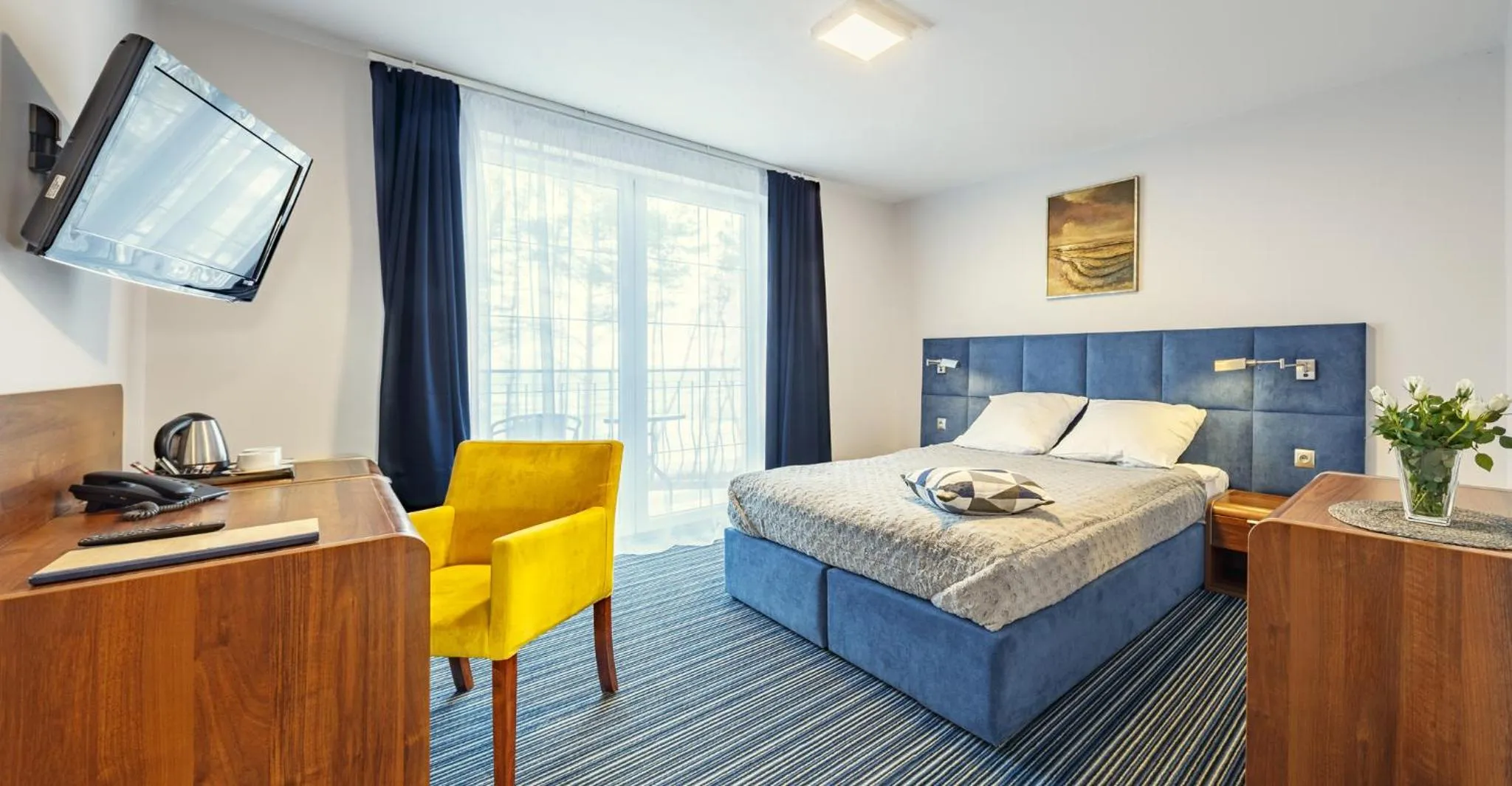 Bed in Villa Dune