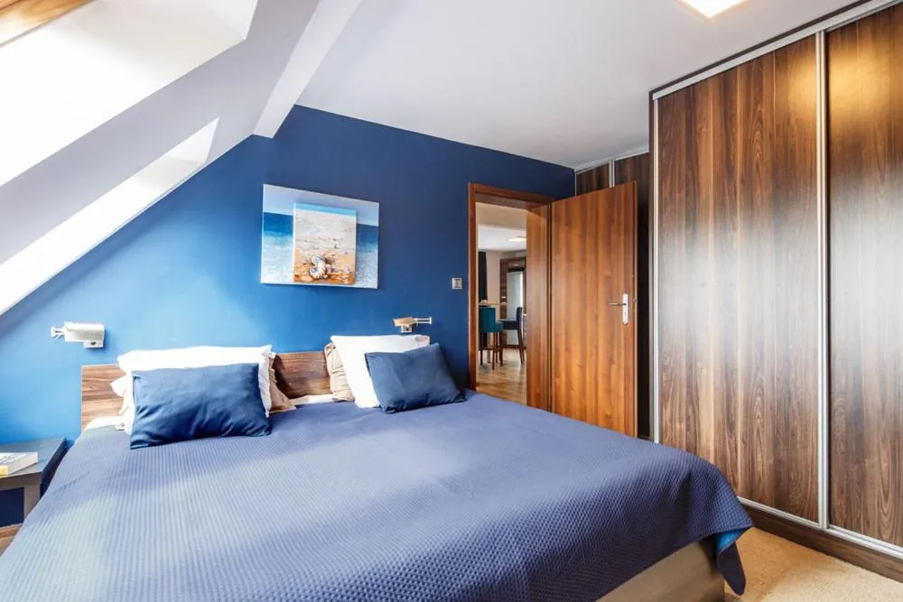 Bed in Villa Dune