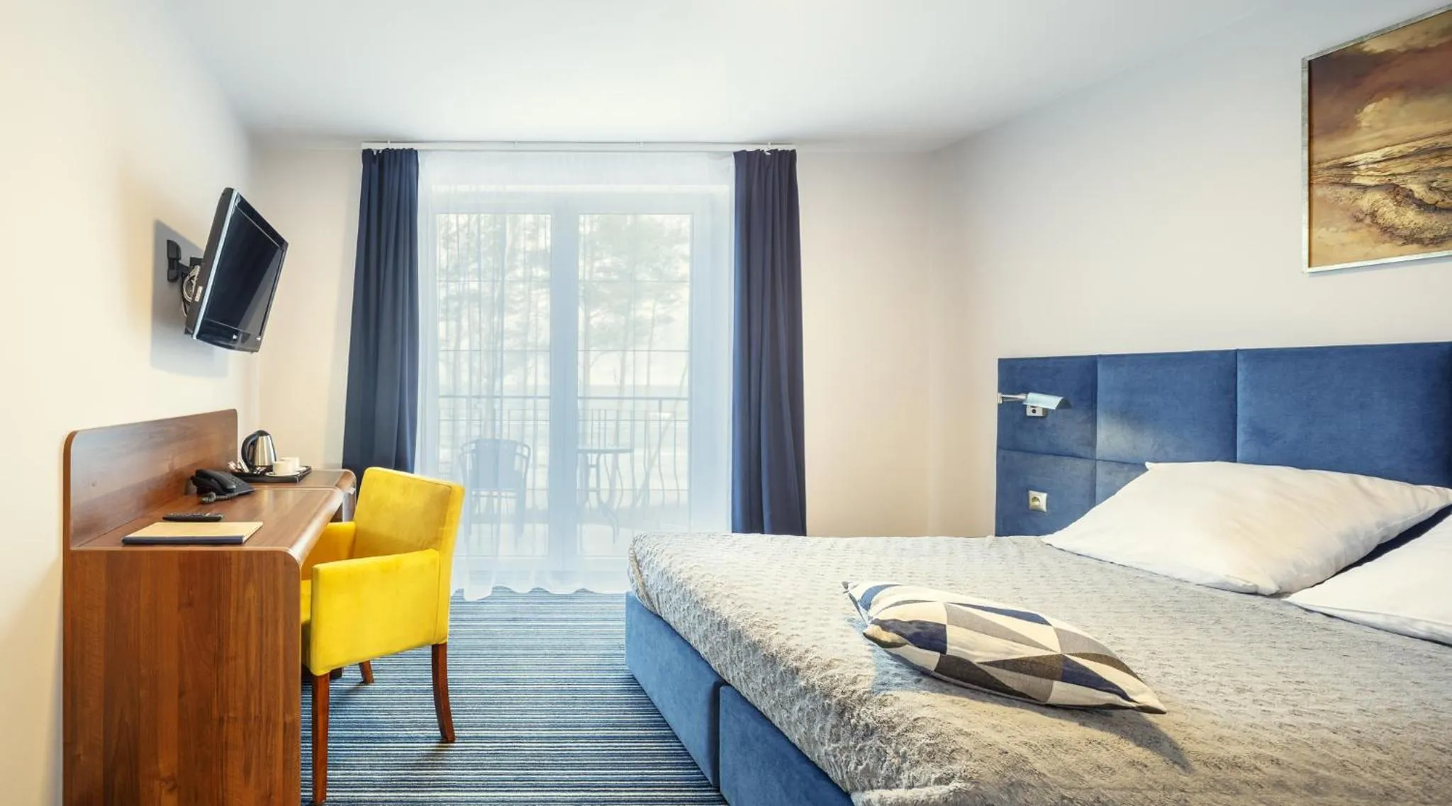 Bed in Villa Dune