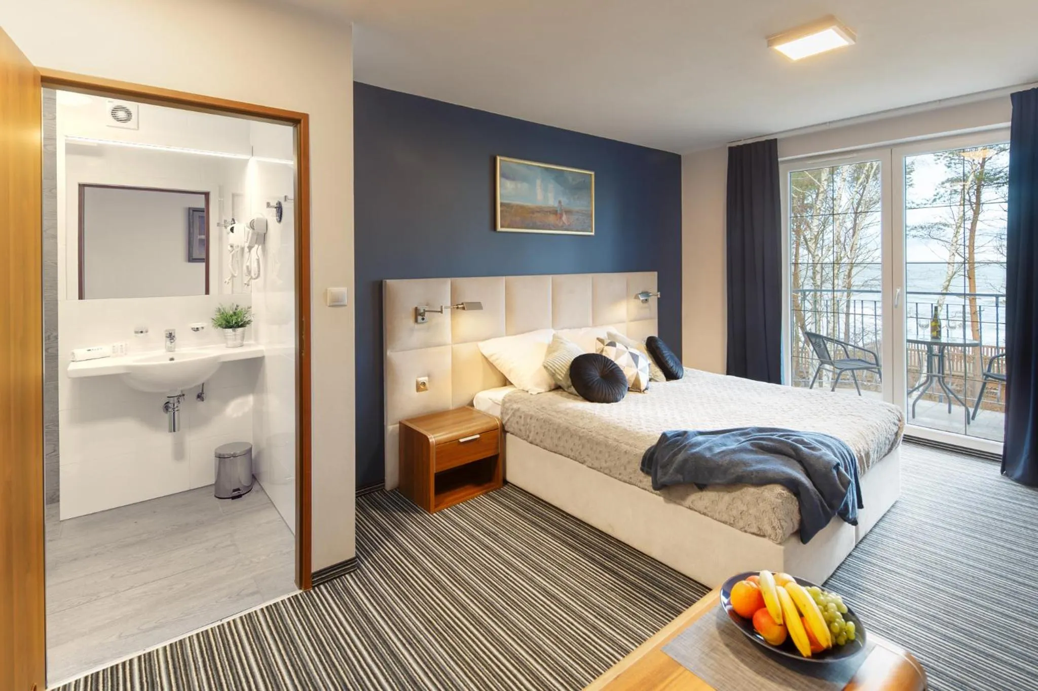 Bed in Villa Dune