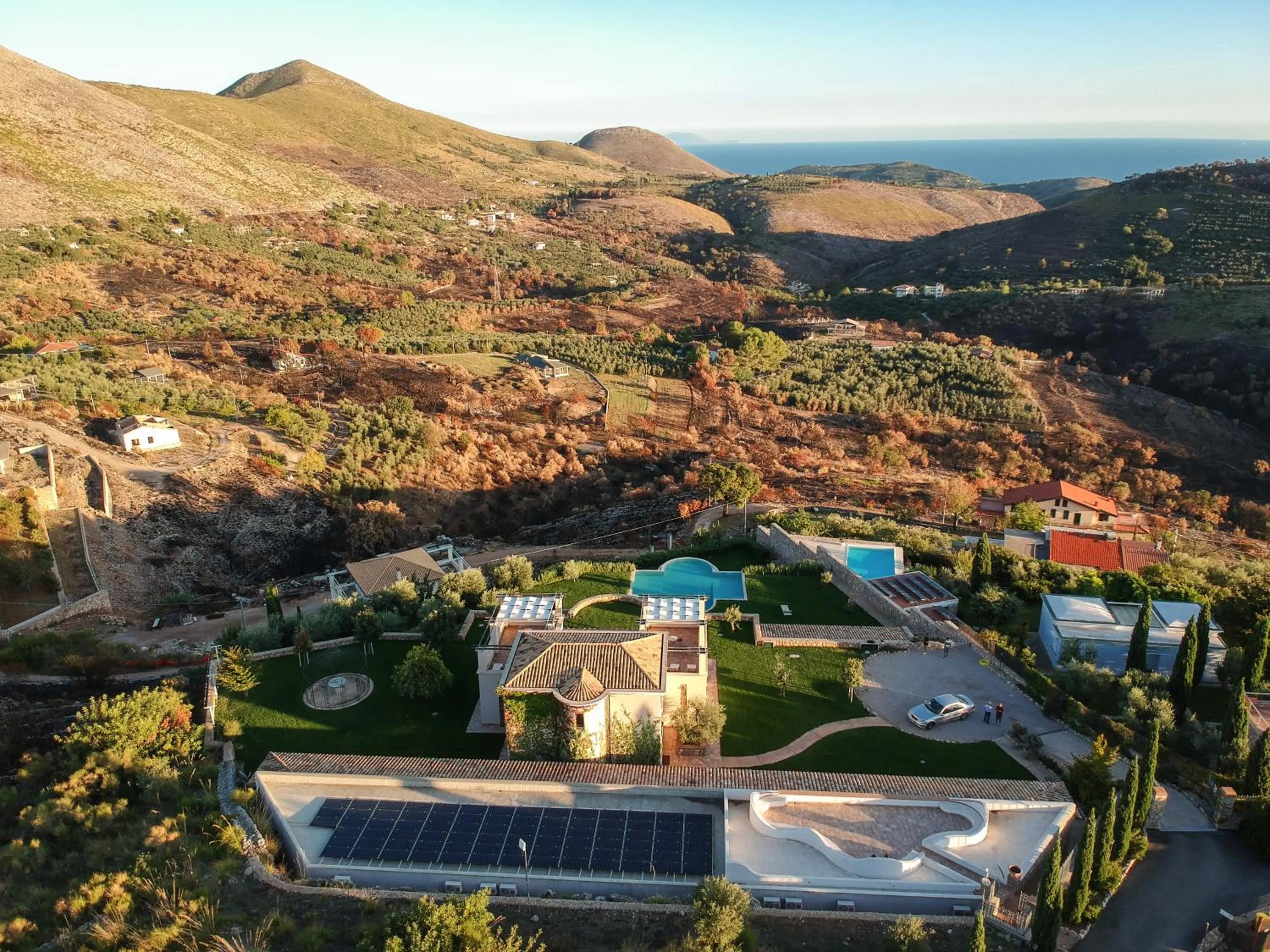 Bird's eye view in Collina Degli Ulivi B&B
