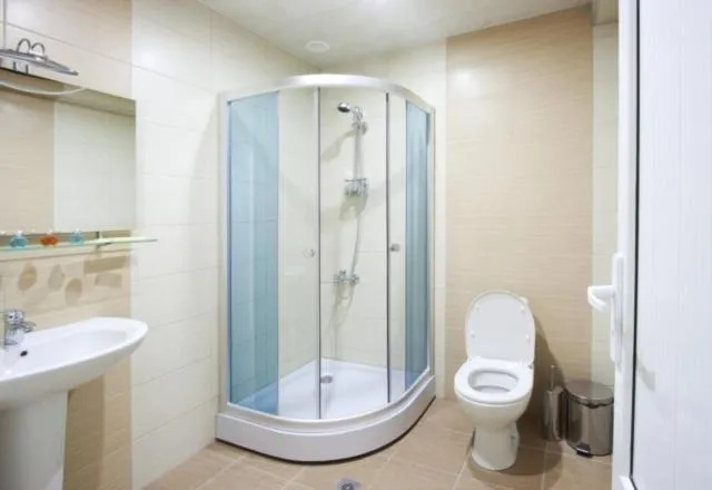 Bathroom in Tsaghkahovit Hotel