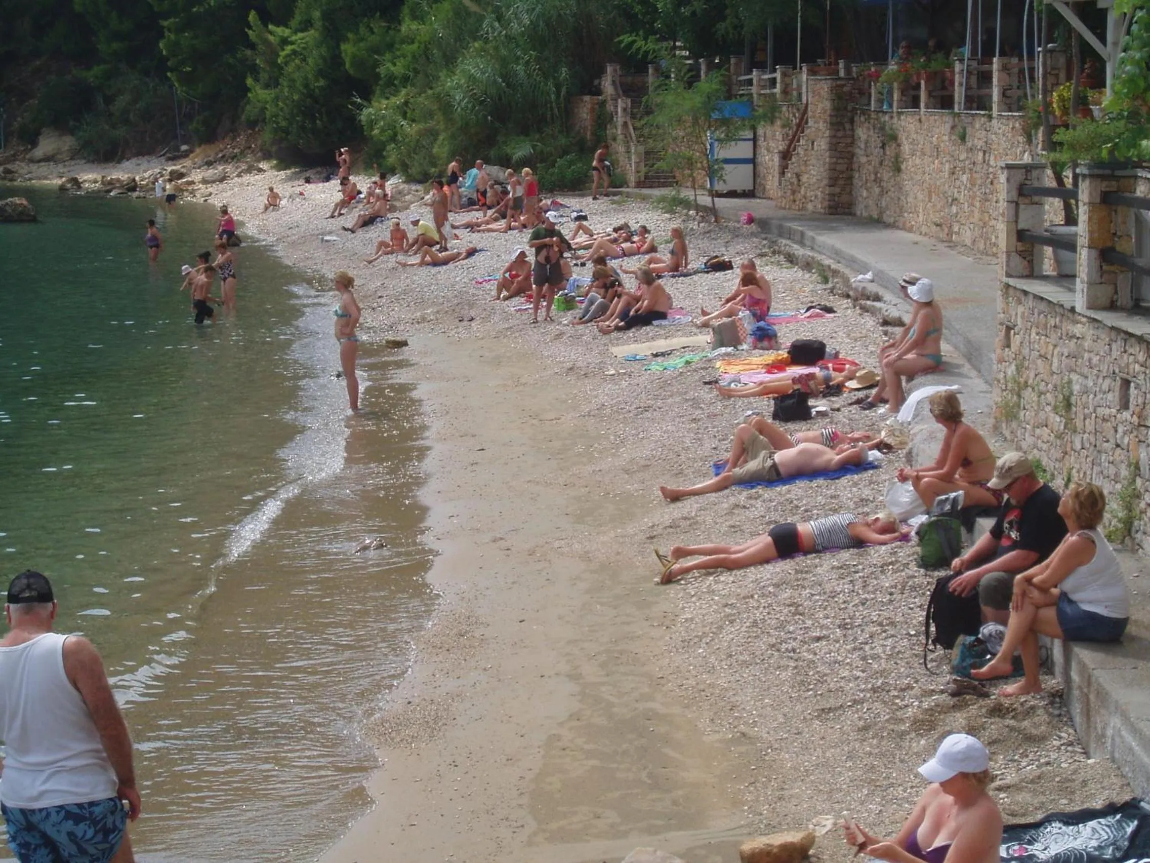 Beach in Haravgi Hotel