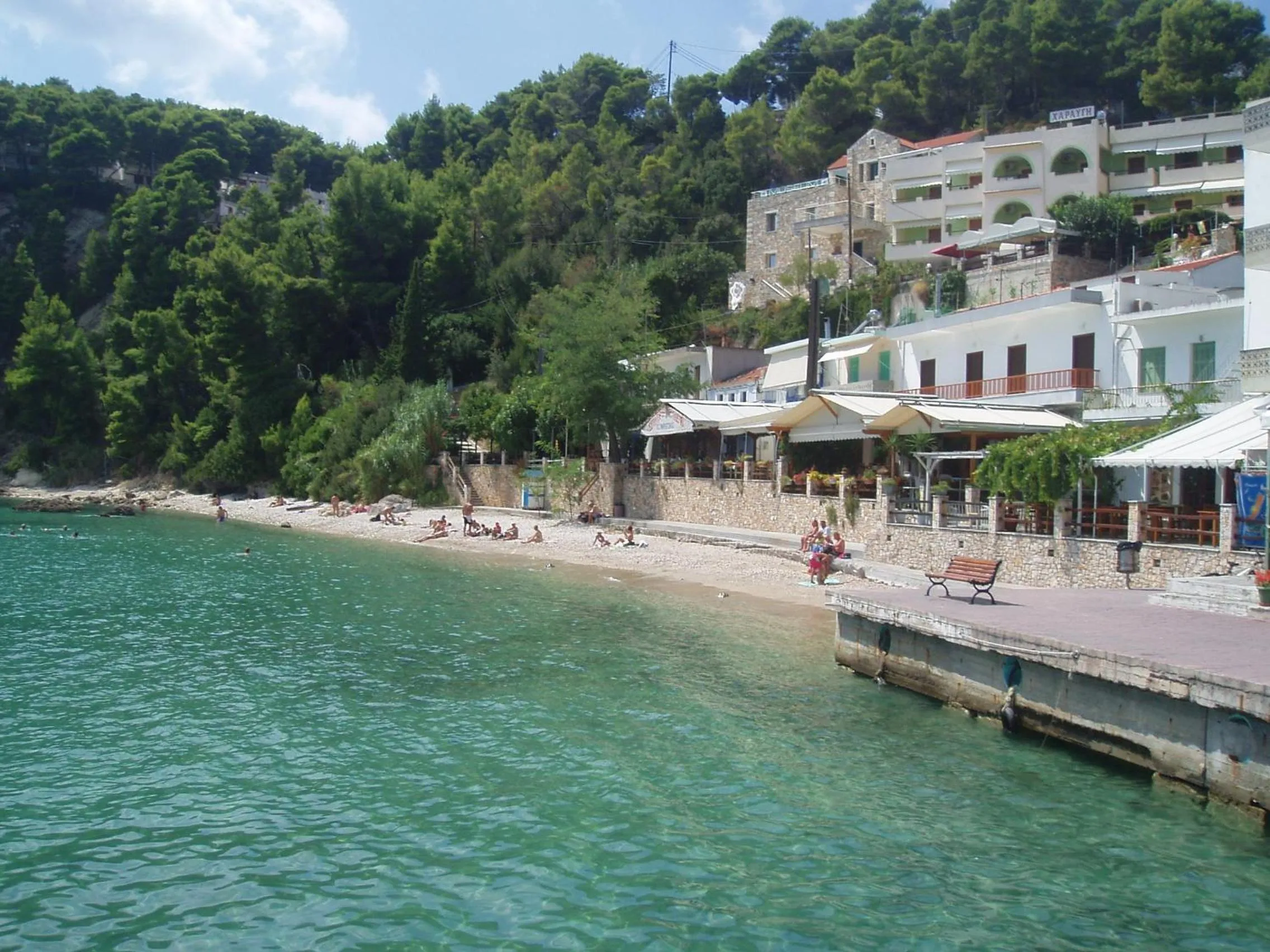 Bird's eye view in Haravgi Hotel