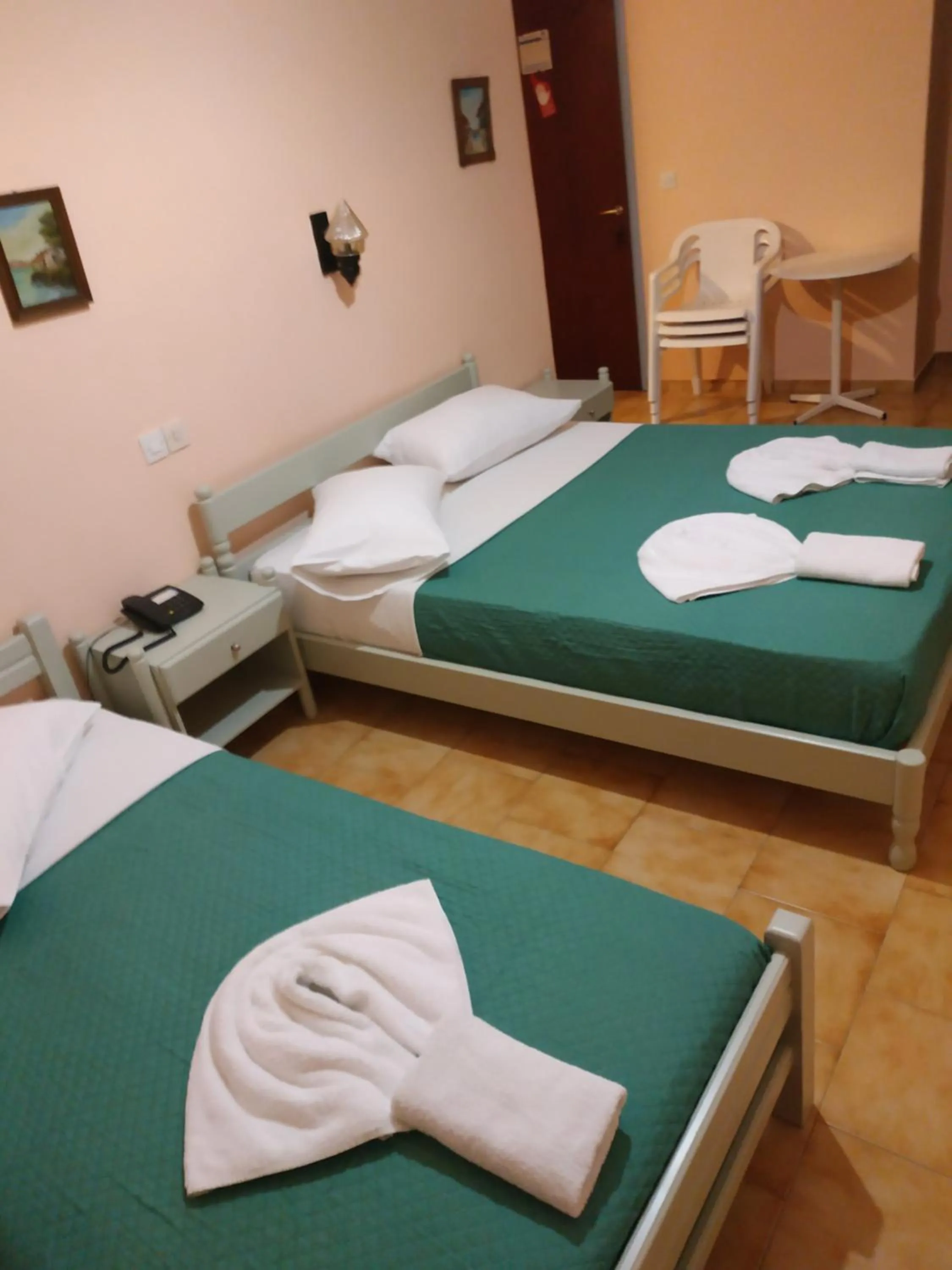 Bed in Haravgi Hotel