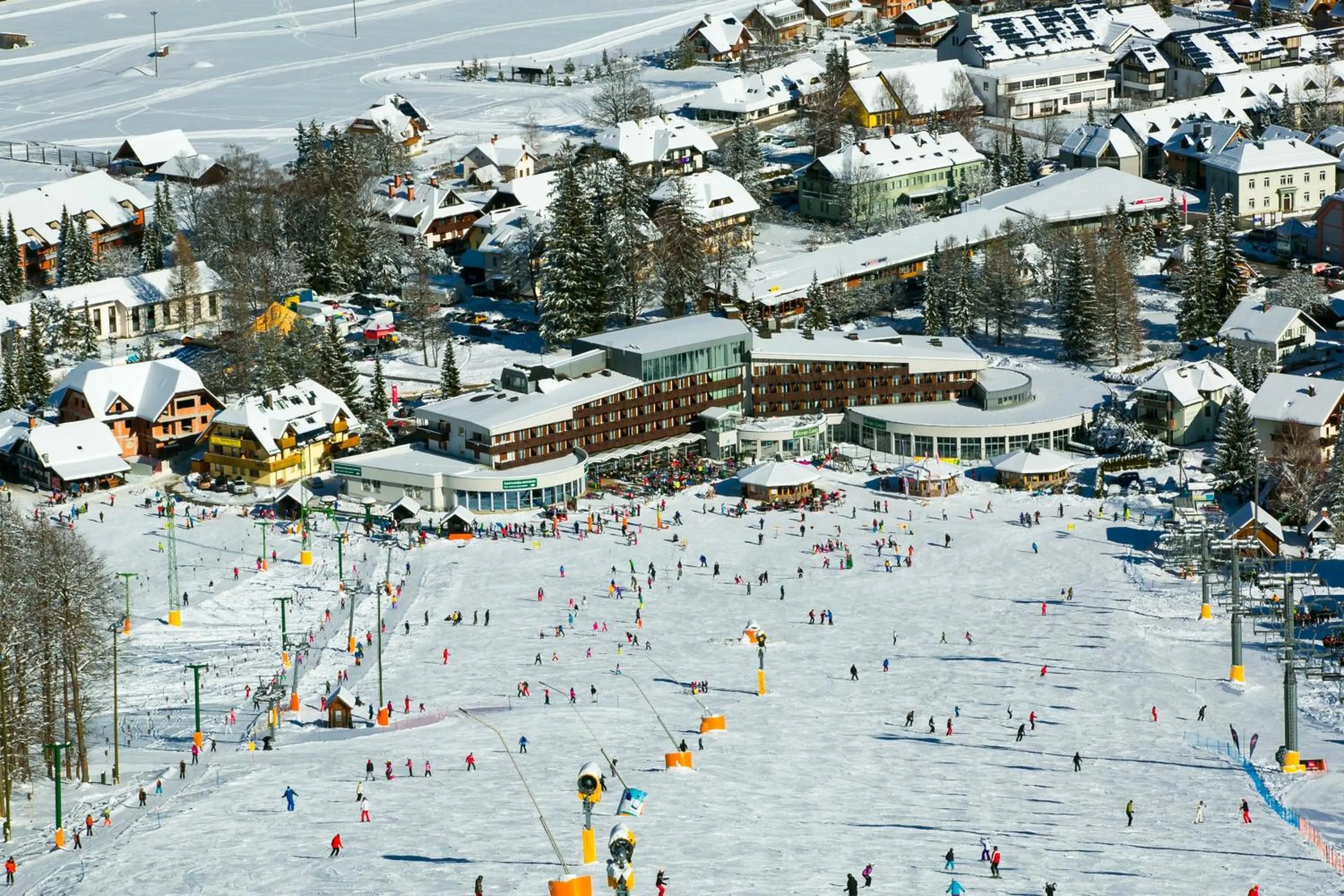 Property building in Ramada Resort Kranjska Gora