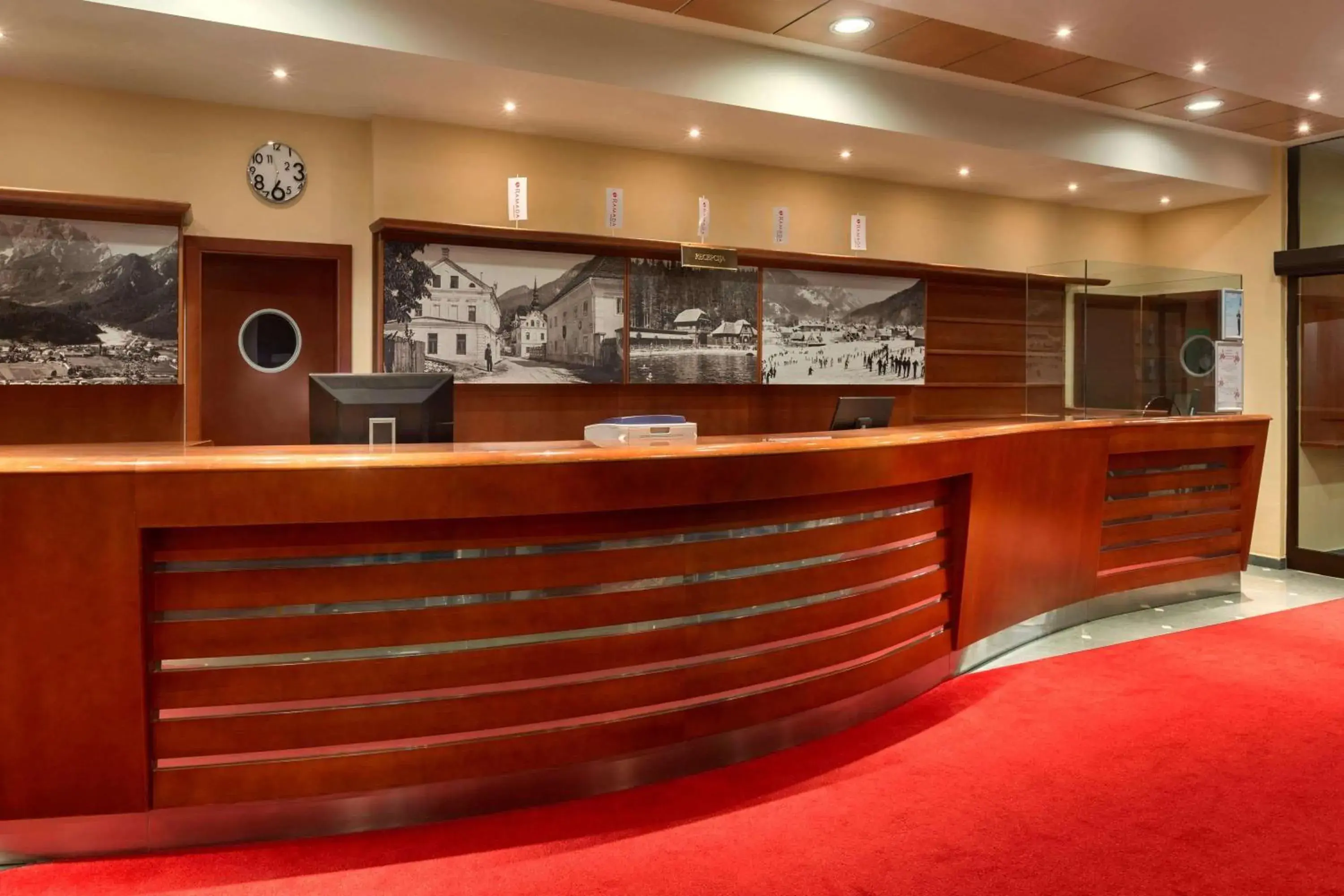 Lobby or reception in Ramada Resort Kranjska Gora Lobby or reception in Ramada Resort Kranjska Gora